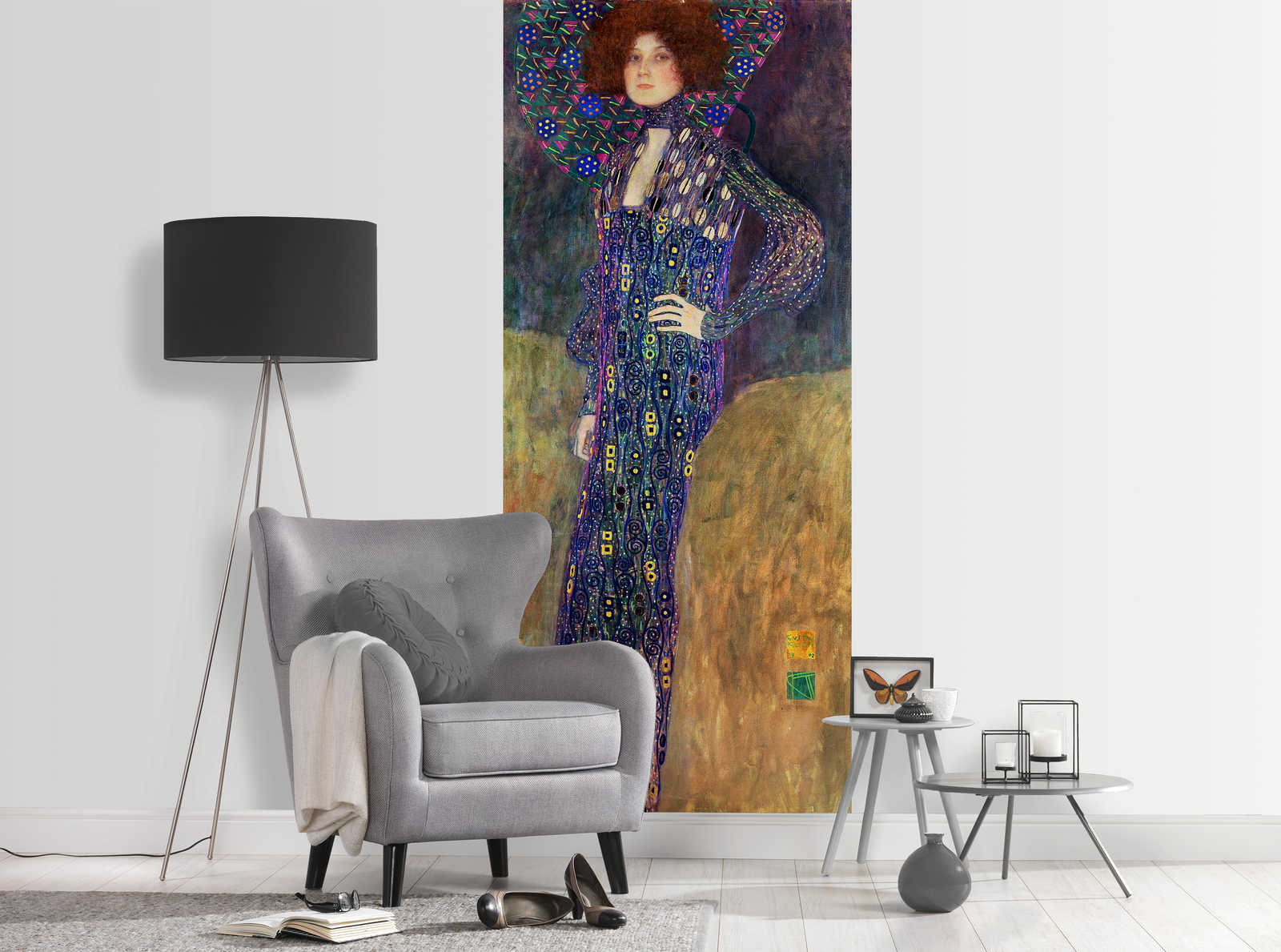             Mural "Emilie Floege" de Gustav Klimt
        