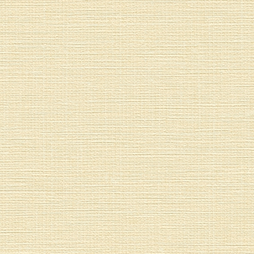             Papel pintado liso no tejido con estructura de lino - beige
        