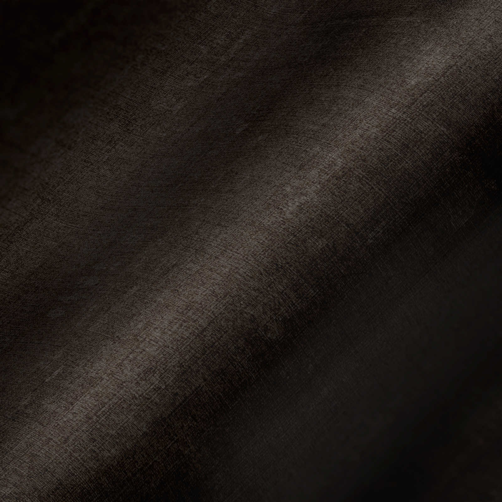             papier peint chiné uni avec dessin structuré - gris, noir
        