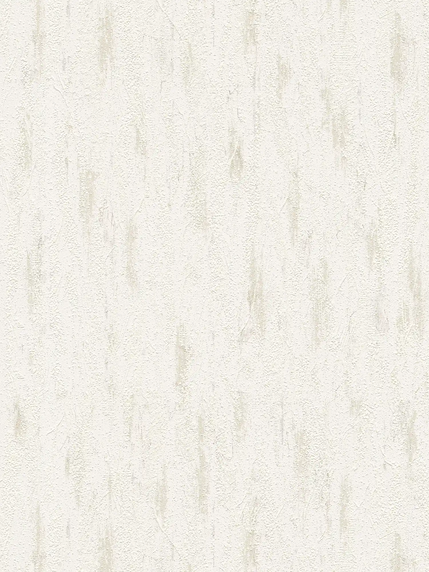 Gipsoptisch behang met structuurdecor & kleurschakeringen - grijs, crème
