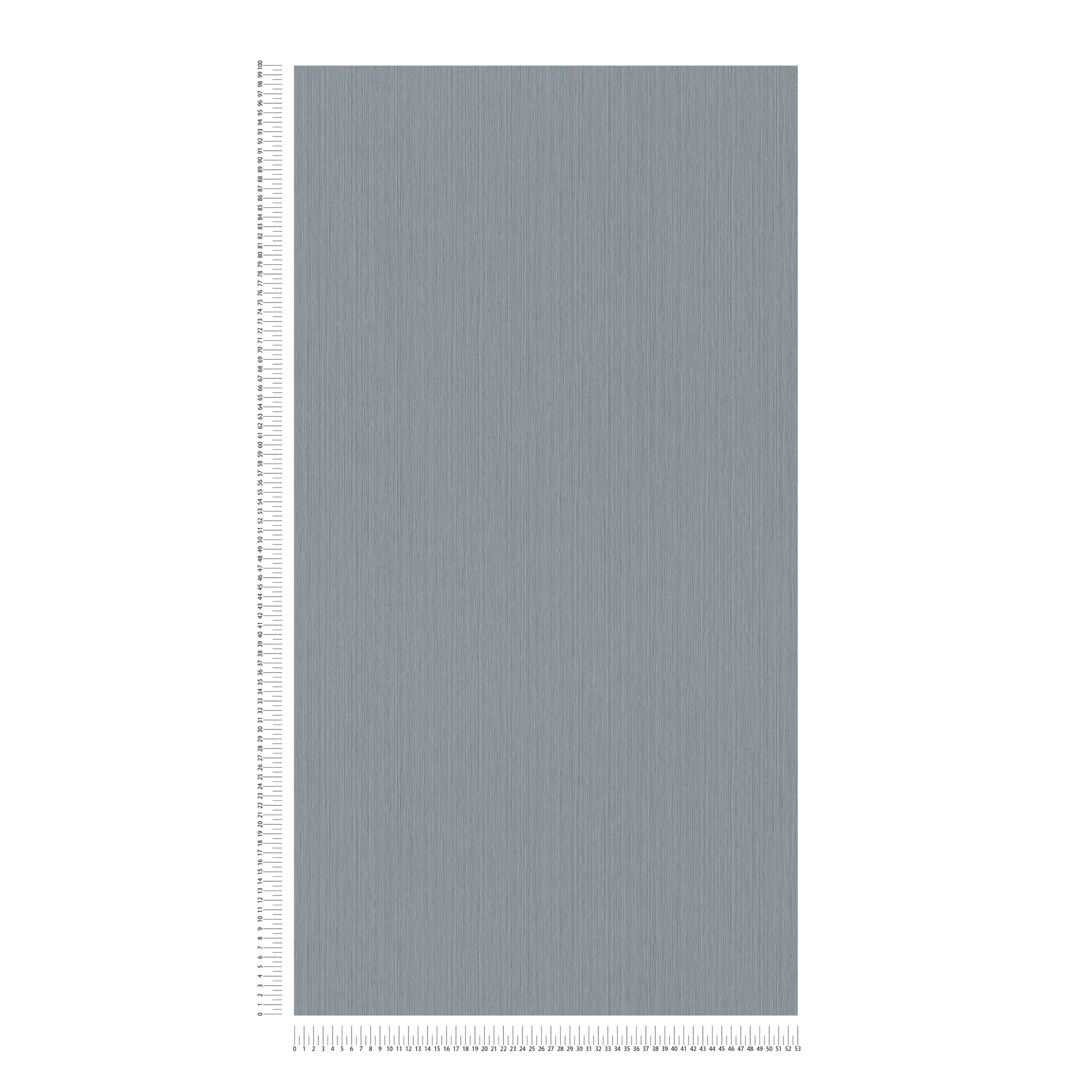             Papier peint uni gris avec effet textile chiné de MICHALSKY
        