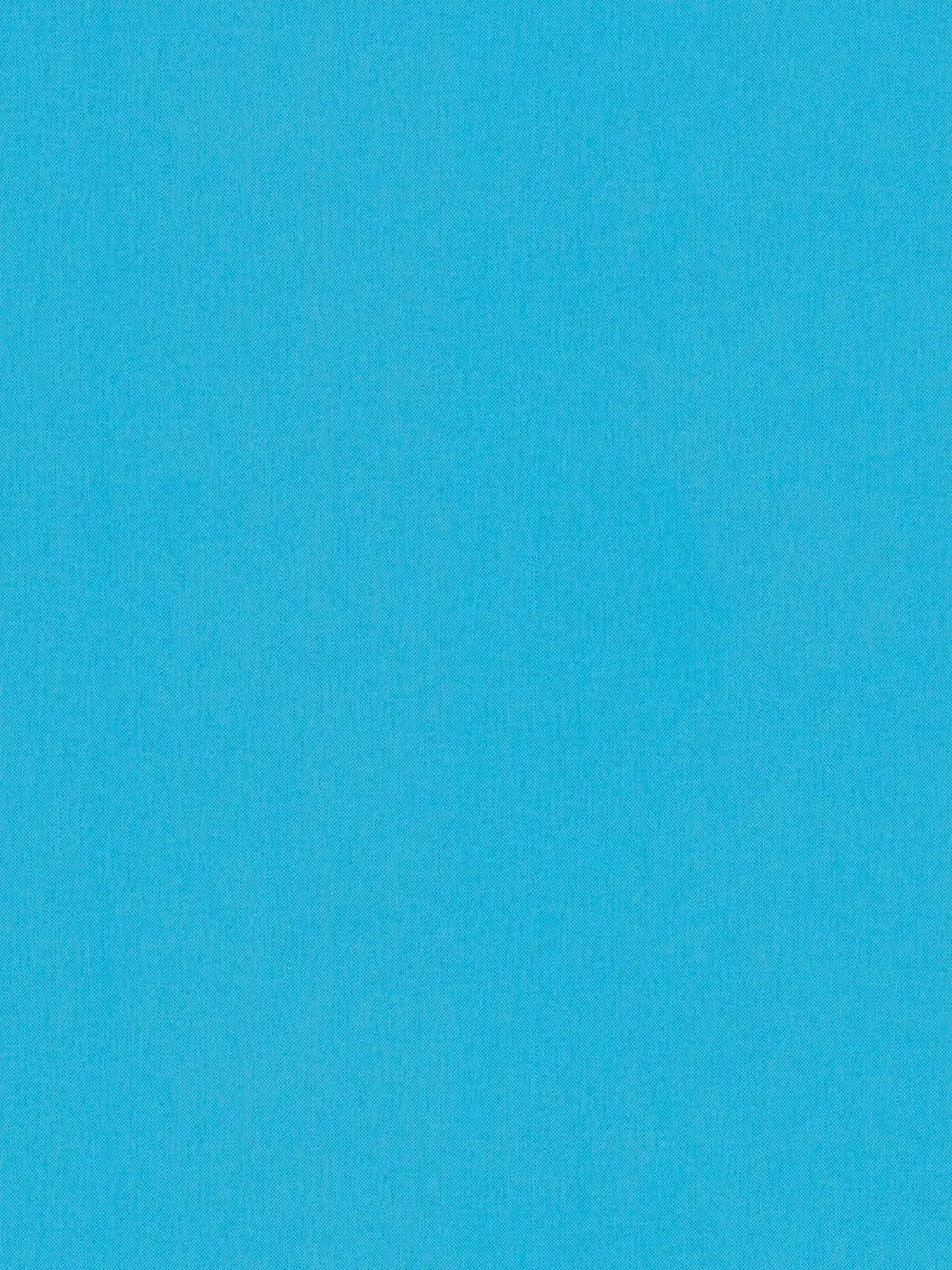 Papier peint uni bleu garçon aspect lin - bleu
