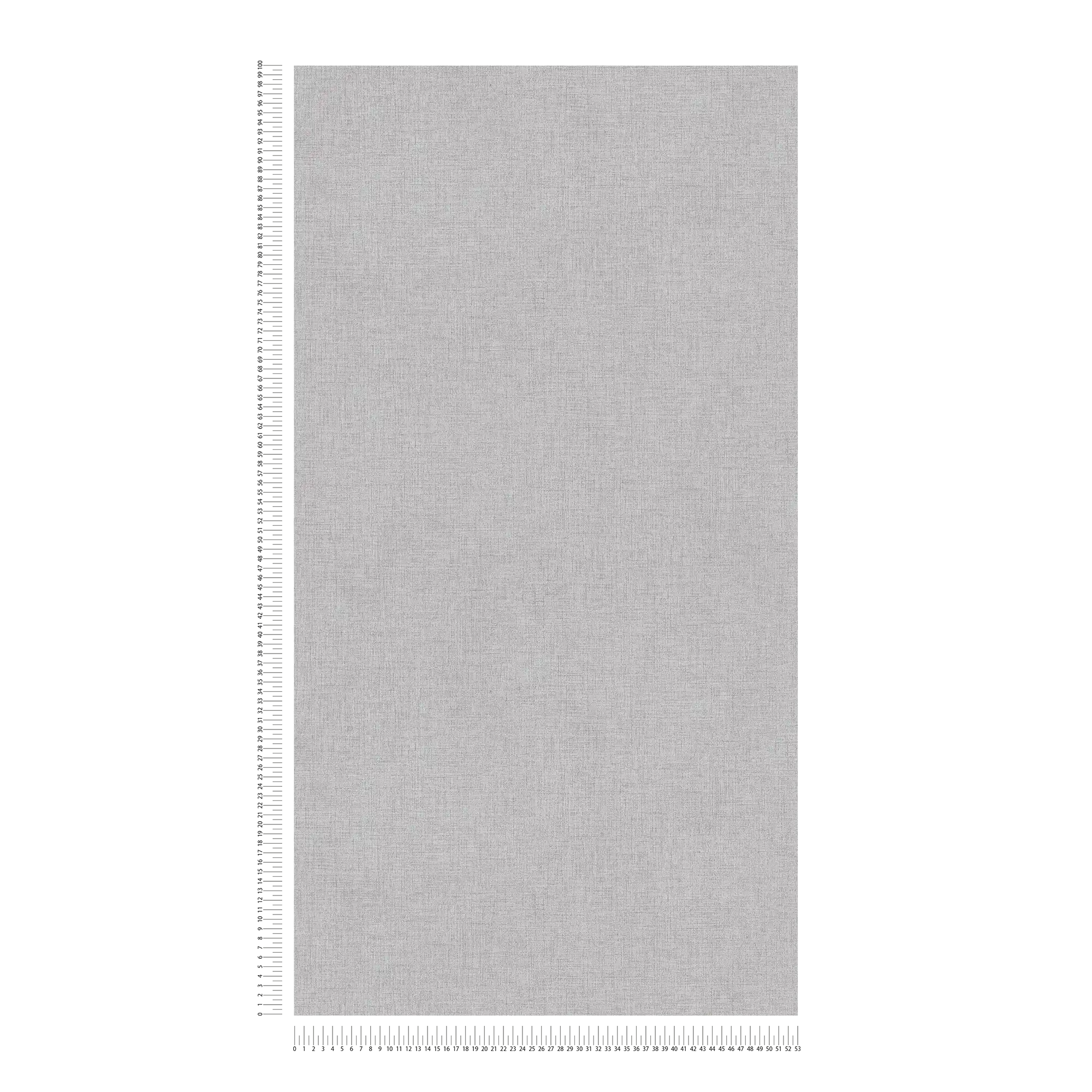             Linen look wallpaper plain, neutral - grey
        