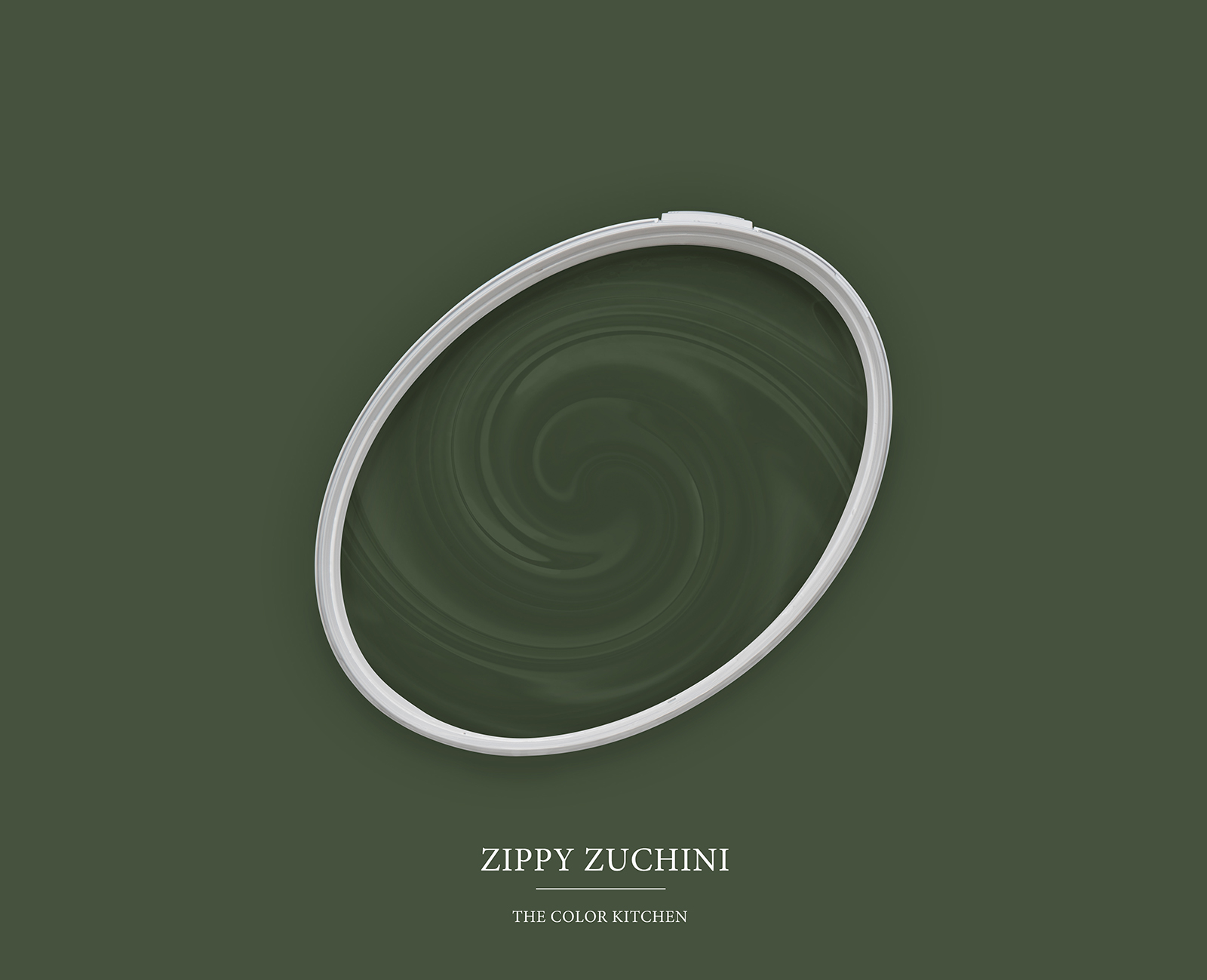Wall Paint TCK4006 »Zippy Zuchini« in intensive dark green – 2.5 litre
