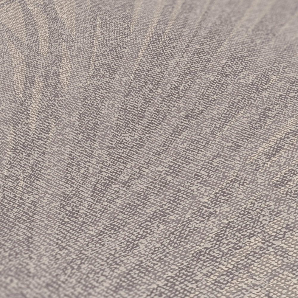             Varenbladpatroon behang abstract ontwerp - bruin, beige
        