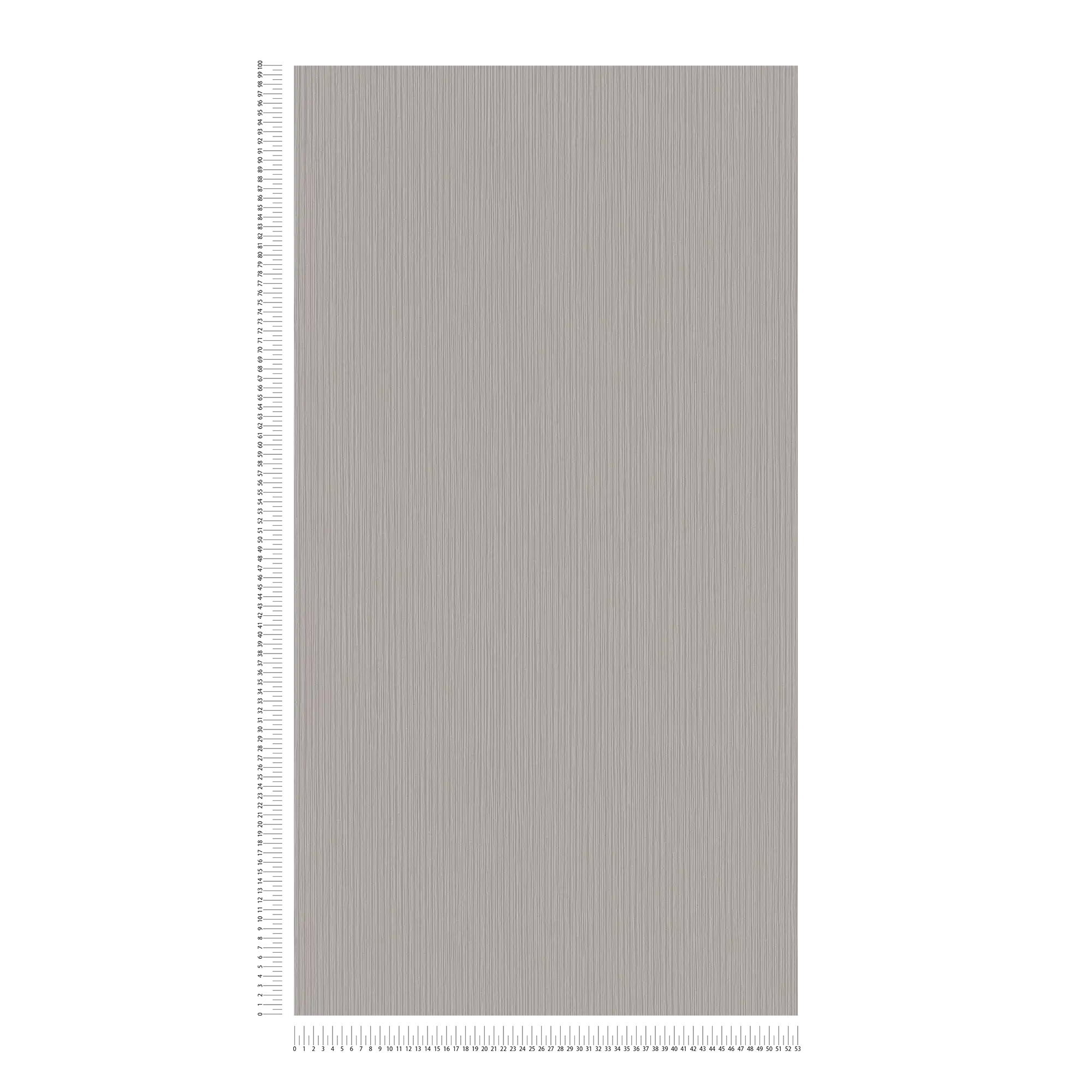            Non-woven wallpaper grey plain, narrow lines pattern
        