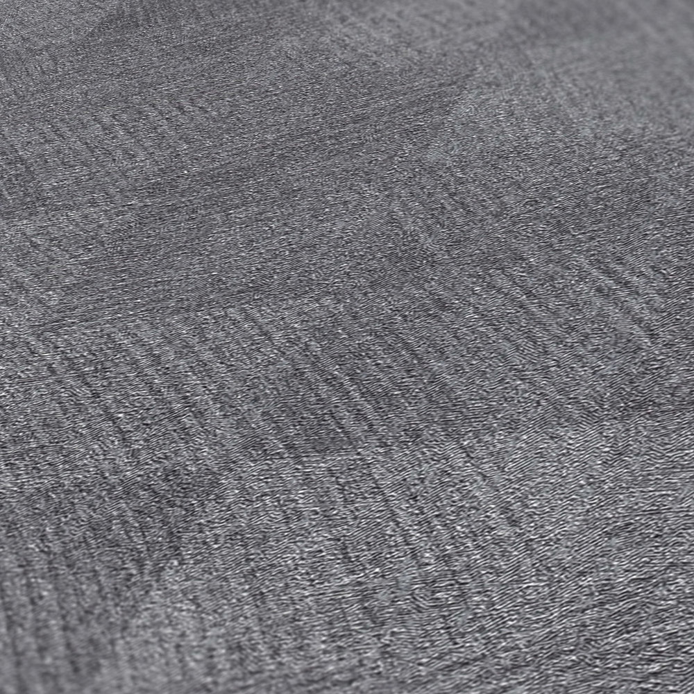             Metallic behang donkergrijs ruitjespatroon met glanseffect - grijs, metallic
        