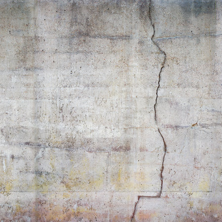         Concrete crack mural - concrete wall in used look
    