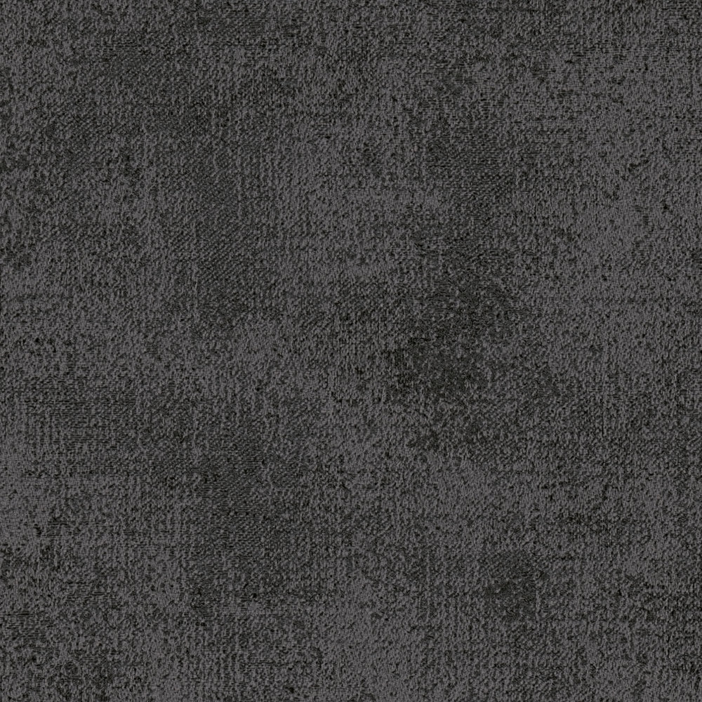             Papier peint uni à texture chinée - noir
        