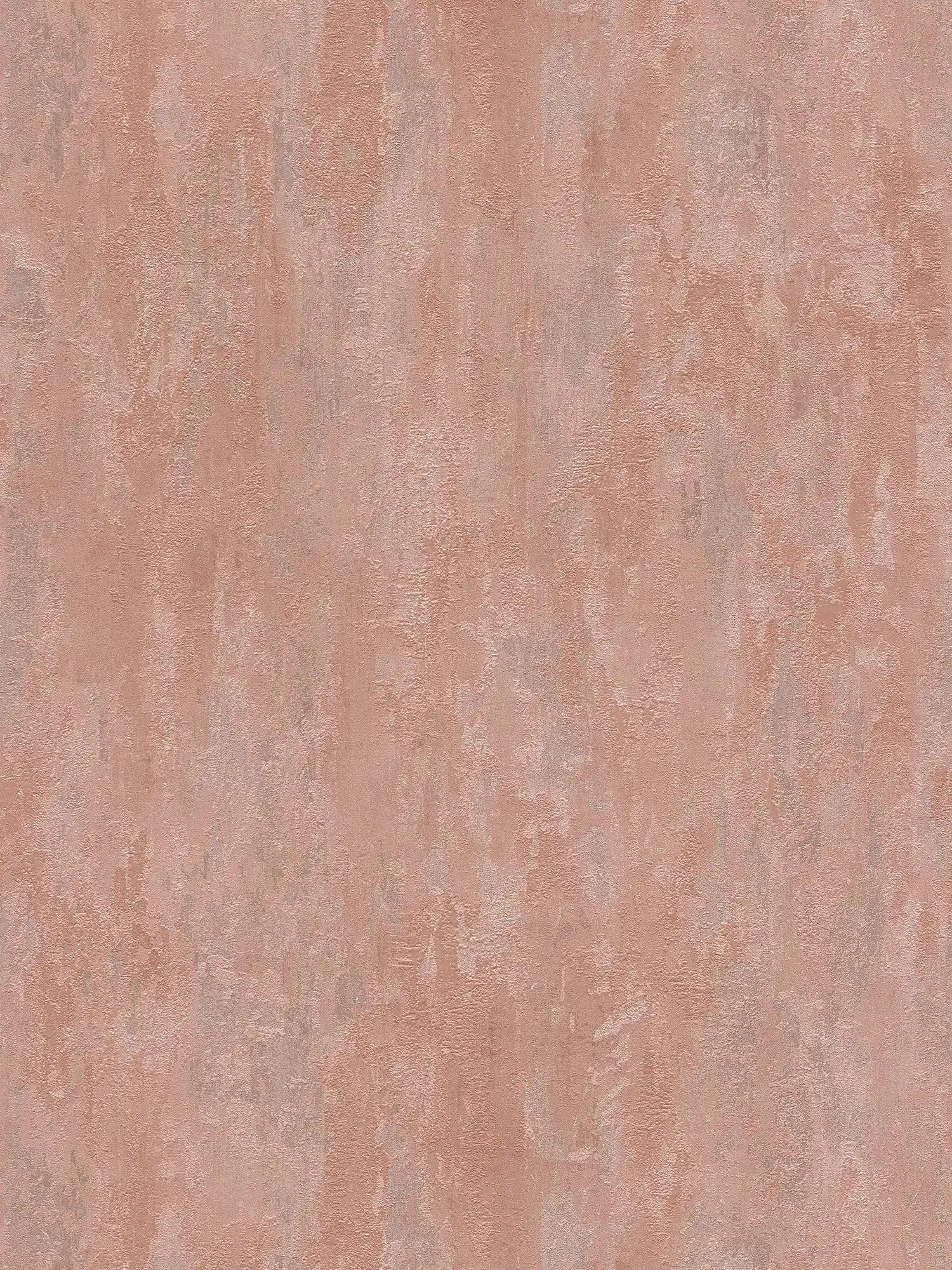         Carta da parati in stile industriale con effetto texture - metallizzata, rosa
    
