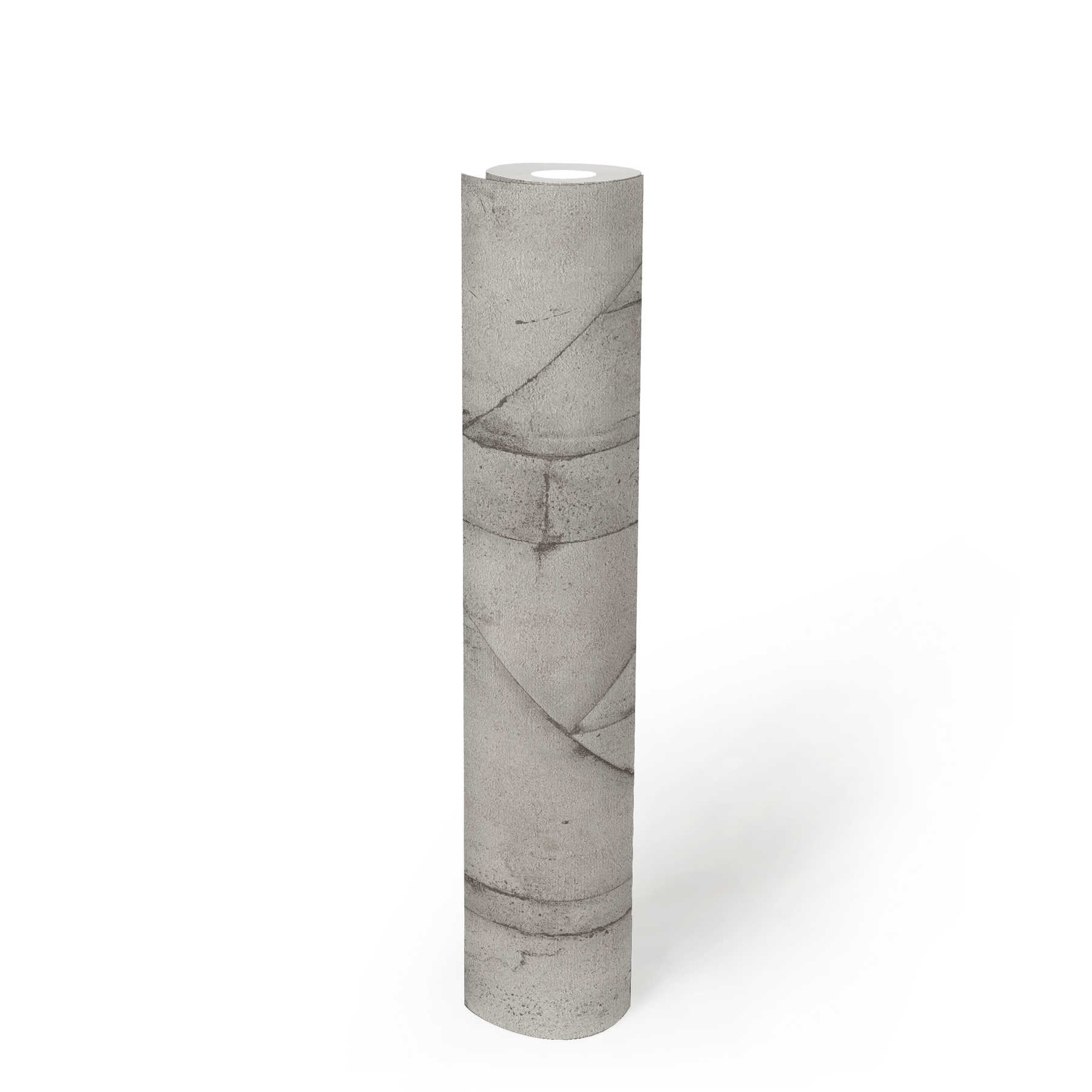             Piastrelle di carta da parati in cemento, aspetto usato - grigio, bianco, antracite
        
