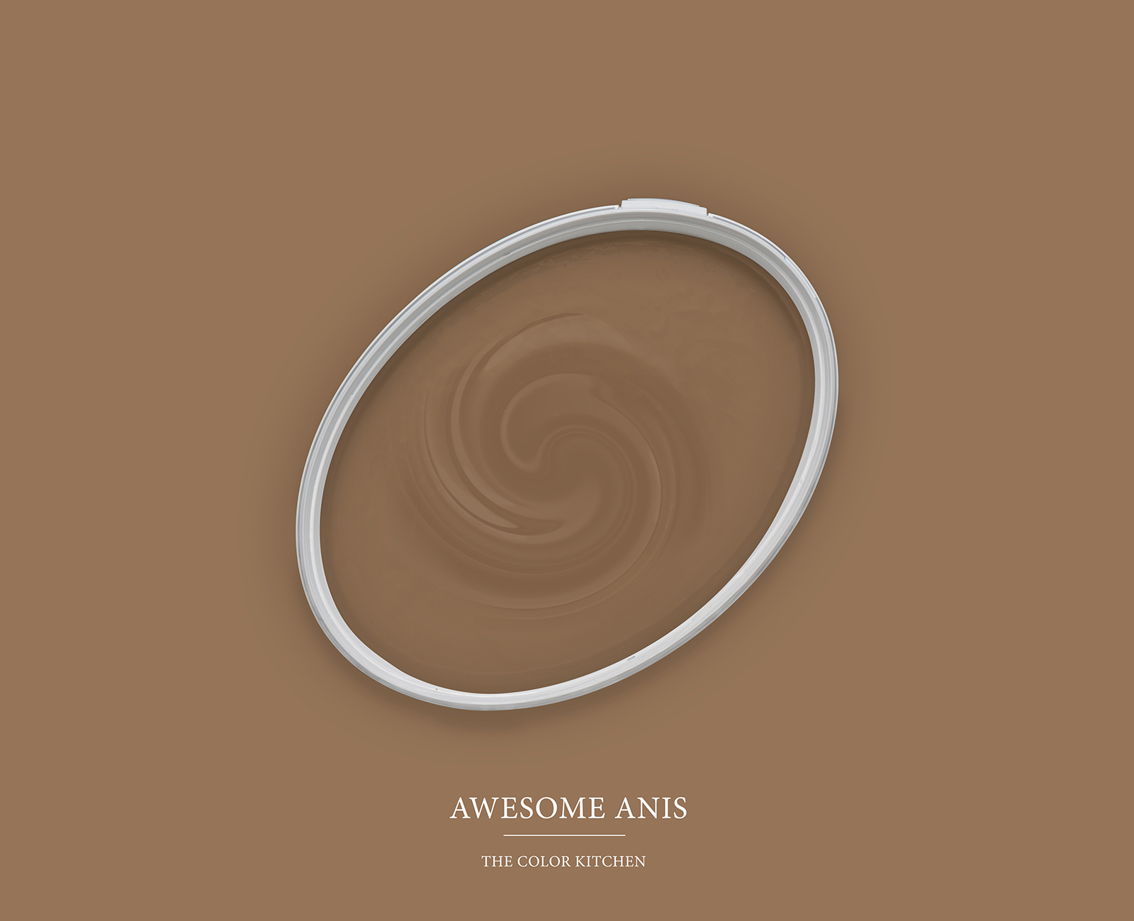 Muurverf TCK6007 »Awesome Anis« in gezellig bruin – 5,0 liter
