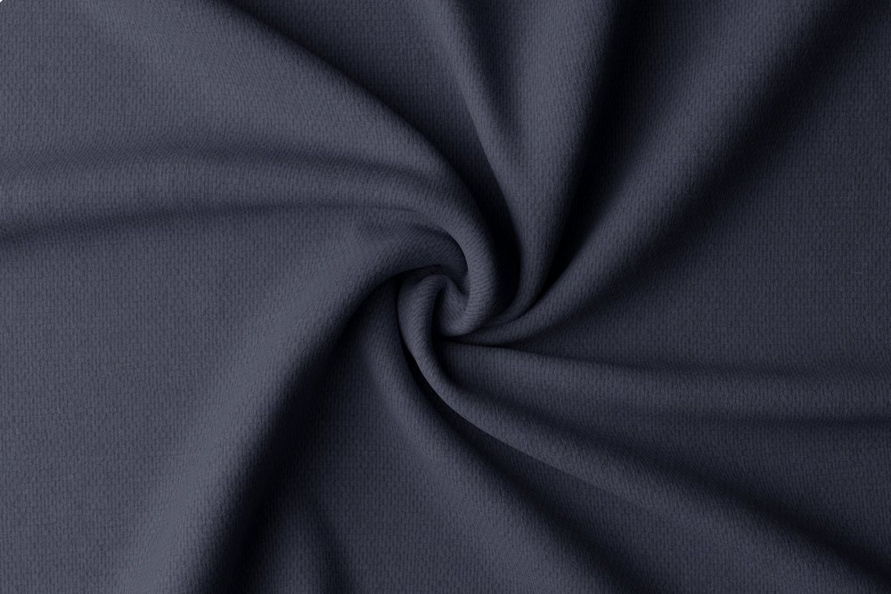             Fular Bucle Decorativo 140 cm x 245 cm Fibra Artificial Azul Oscuro
        