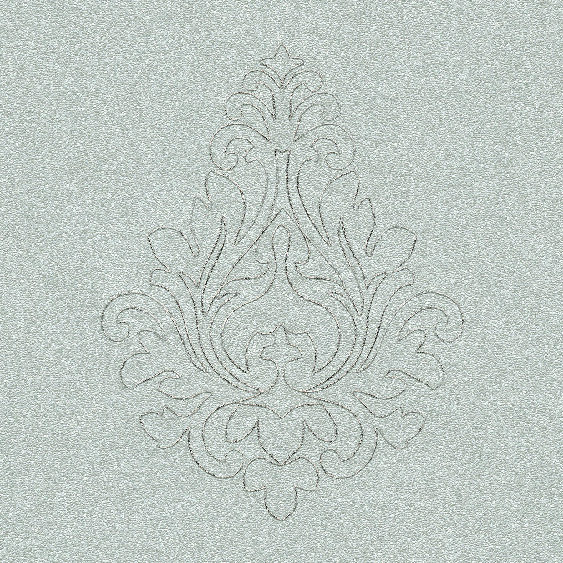             Pannello da parete premium con ornamenti e struttura robusta - grigio, argento
        