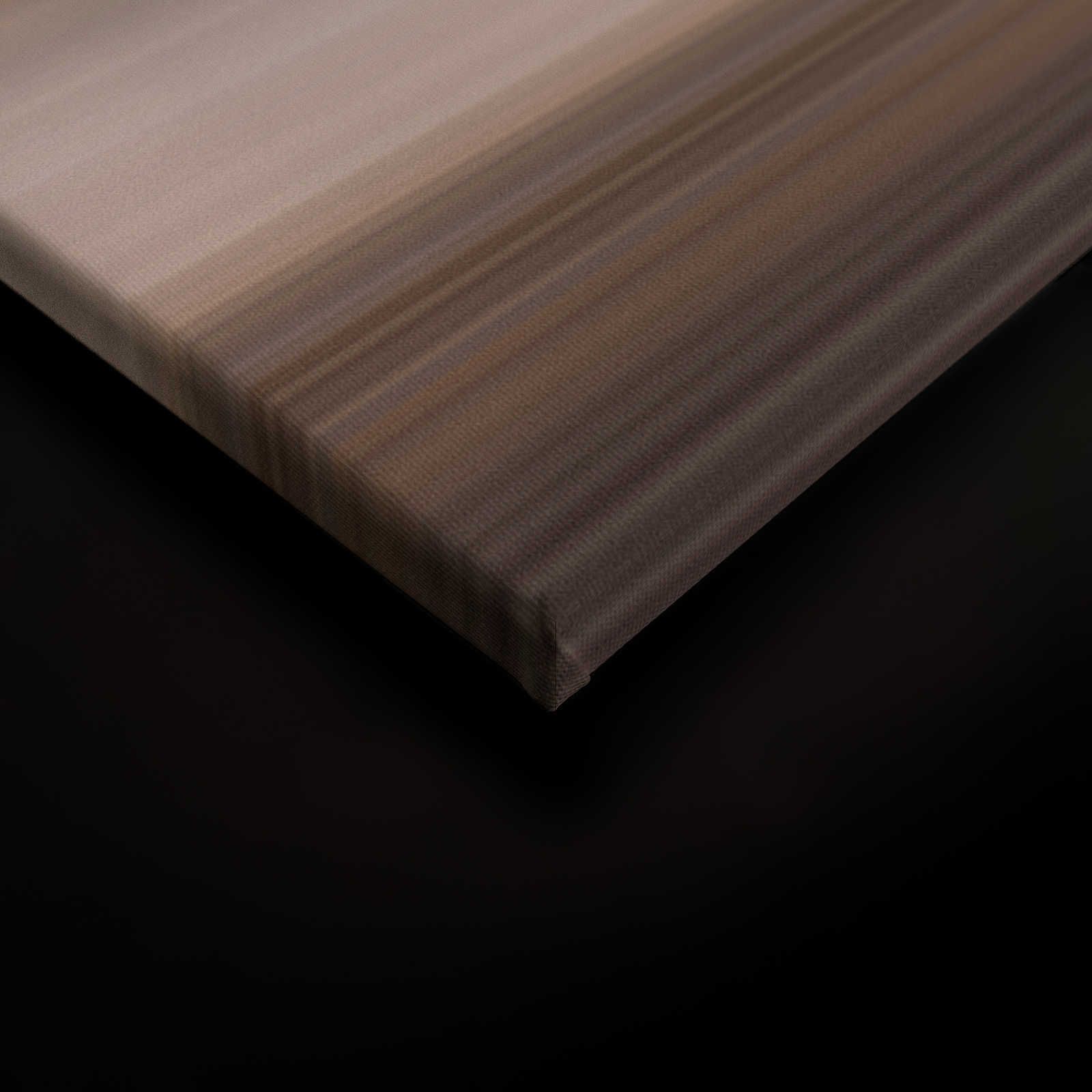             Horizon 2 - Quadro su tela con paesaggio astratto e linee - 1,20 m x 0,80 m
        