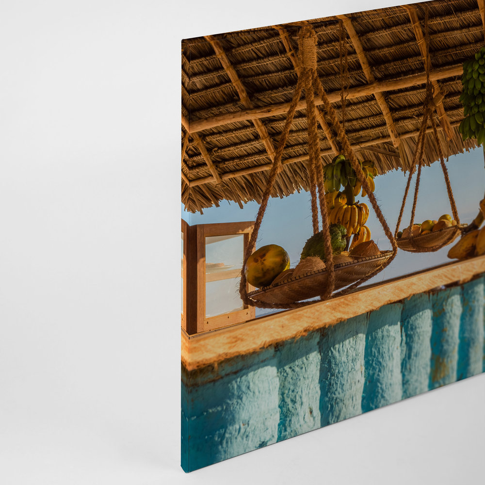             Canvas with stand bar and sea view - 0.90 m x 0.60 m
        