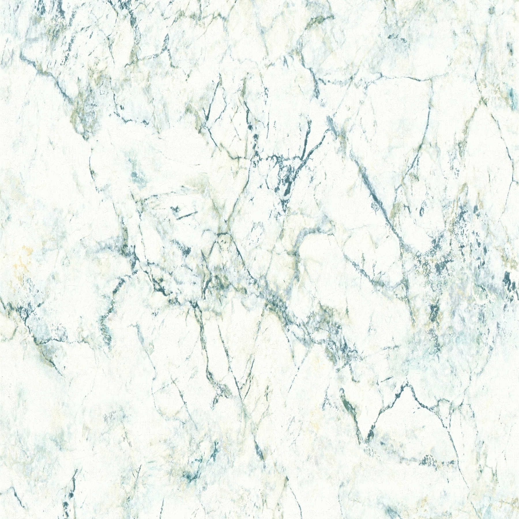         Non-woven wallpaper with fine marble look - white, grey, black, blue
    