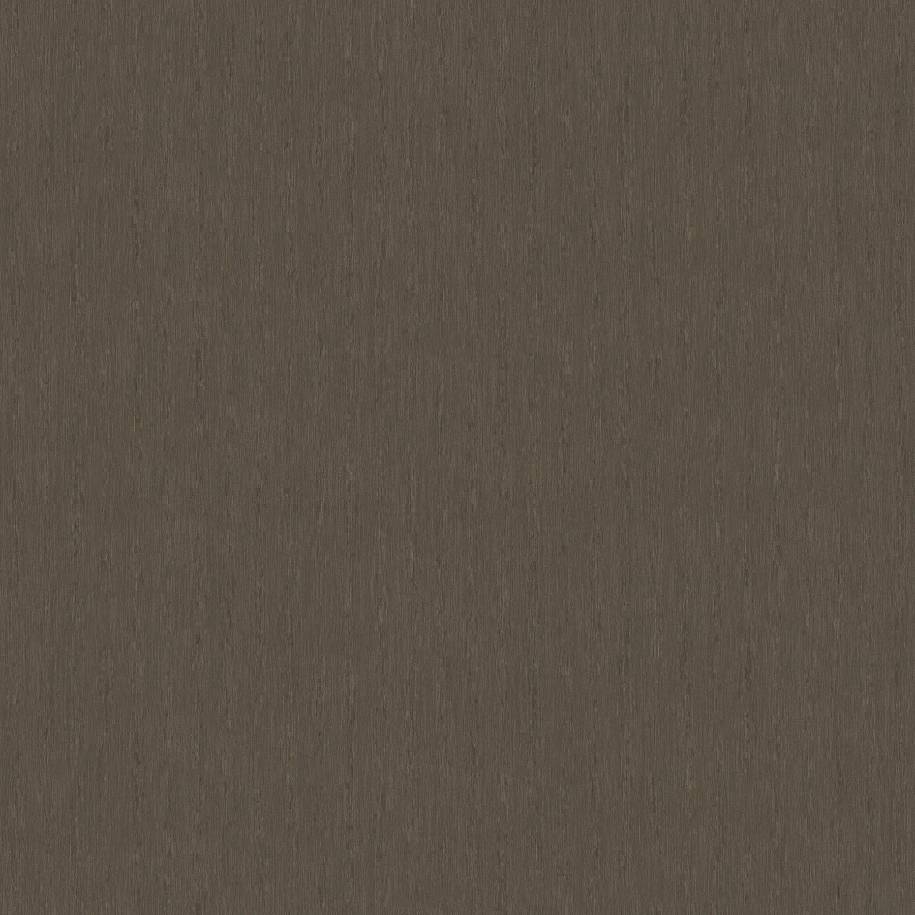 Premium non-woven wallpaper plain, satin - brown
