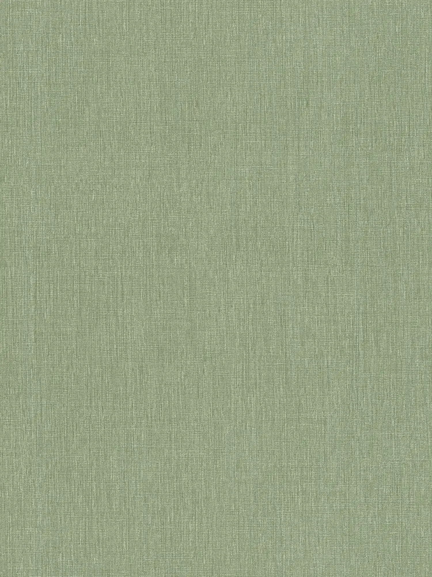 Carta da parati non tessuta a trama leggera in look tessile - verde
