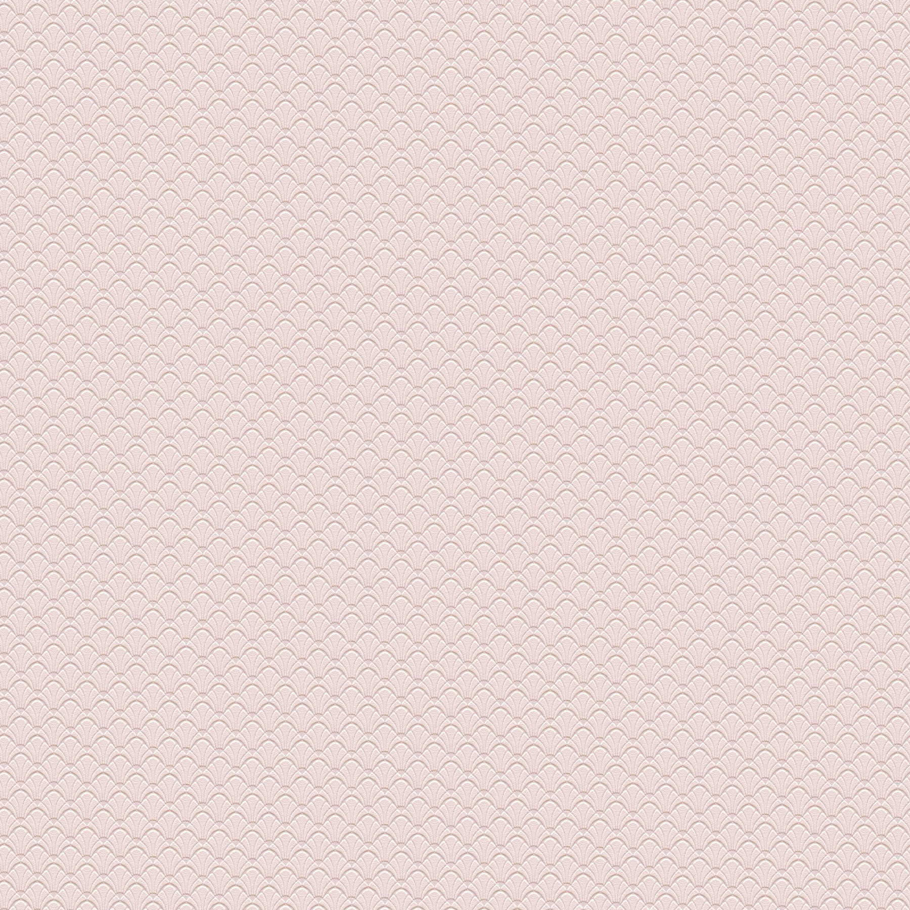         Wallpaper filigree structure pattern in shell design - pink
    