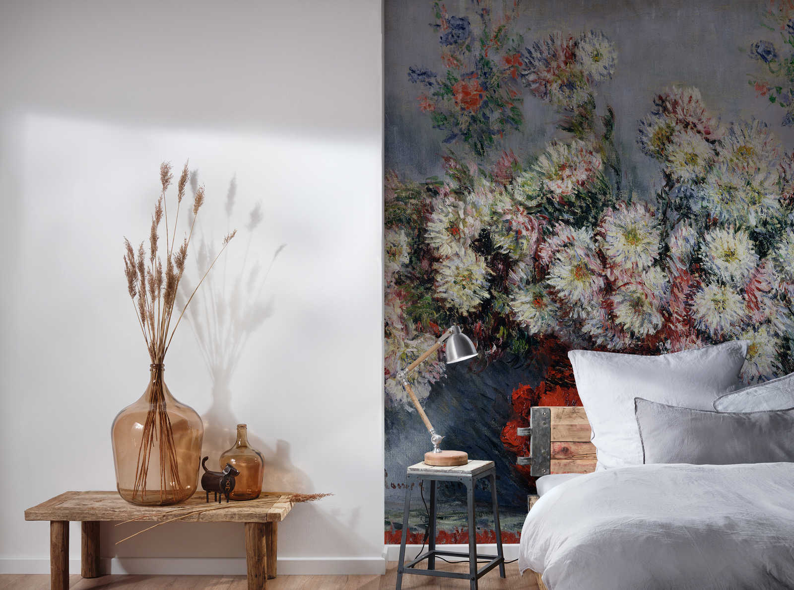             Mural "Crisantemos" de Claude Monet
        