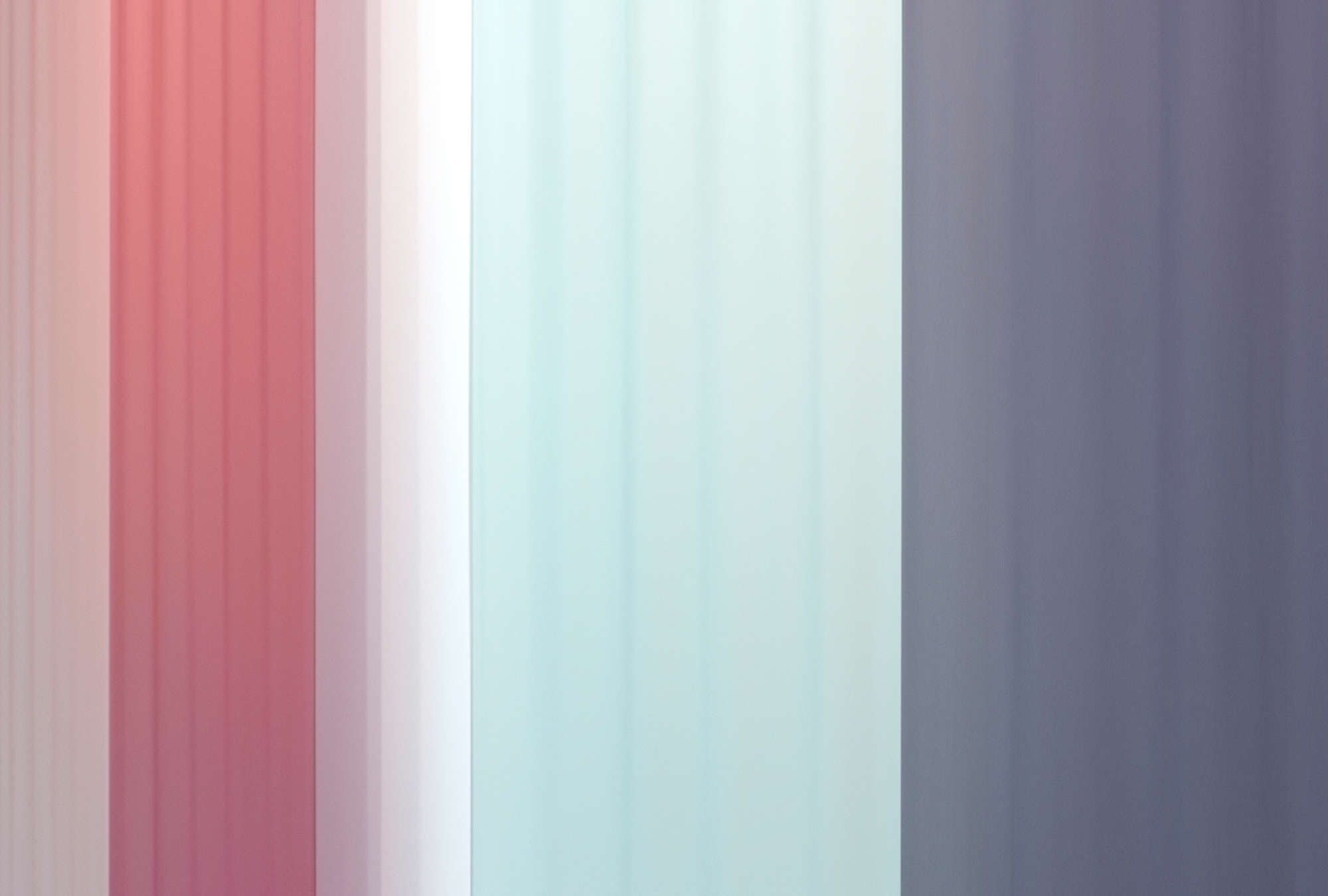             Photo wallpaper »co-coloures 2« - Colour gradient with stripes - Pink, light blue dark blue | Smooth, slightly shiny premium non-woven fabric
        
