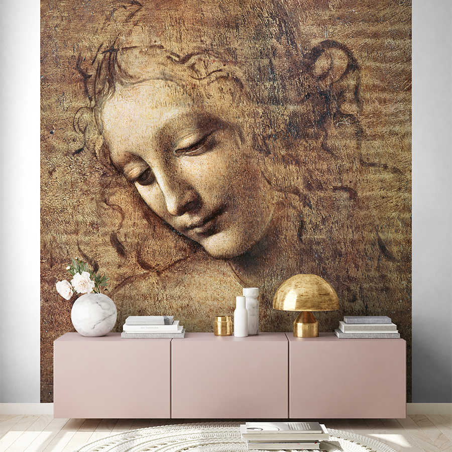         Photo wallpaper "Head of a young woman with disheveled hair " by Leonardo da Vinci
    