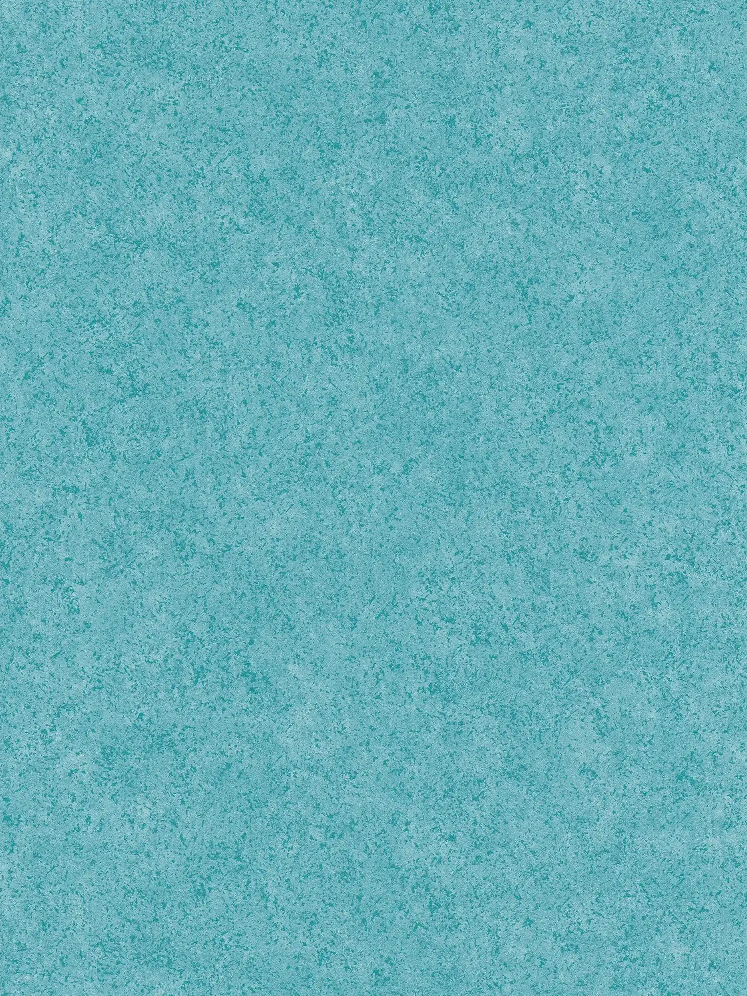 Vliesbehang petrol gipslook met mat patroon - blauw, groen
