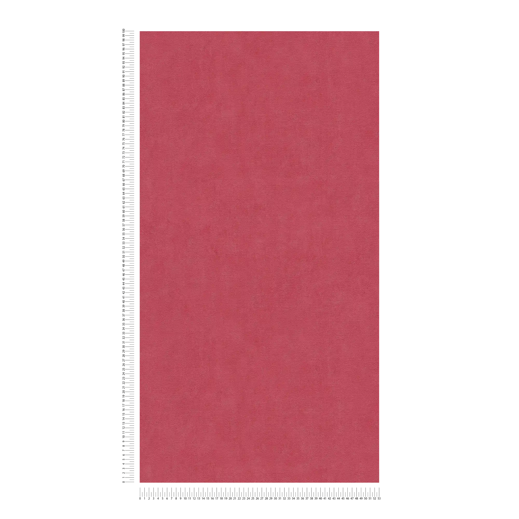             Papier peint rouge chiné avec gaufrage structuré pour salon
        