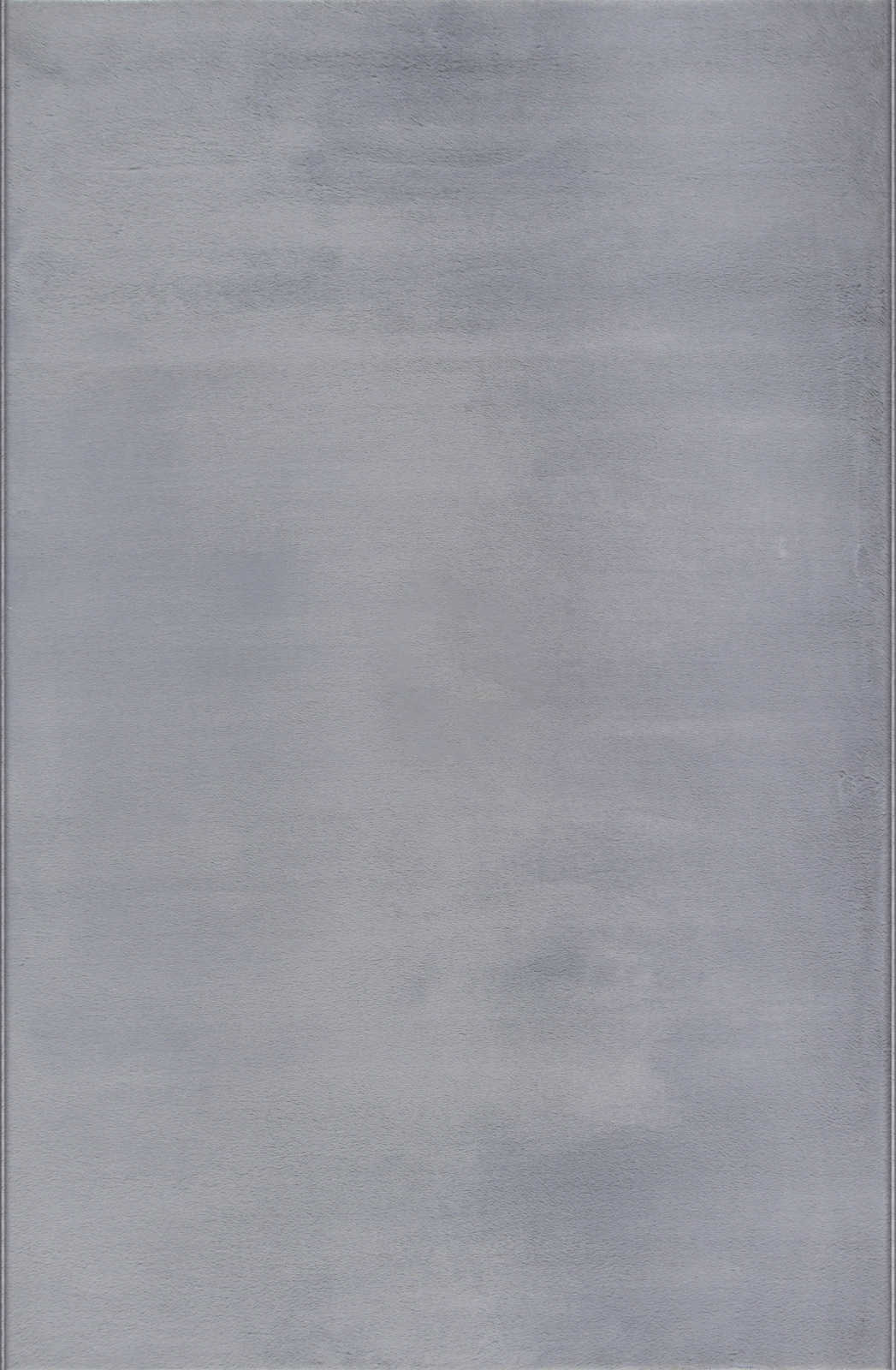             Confortevole tappeto a pelo alto in morbido grigio - 100 x 50 cm
        