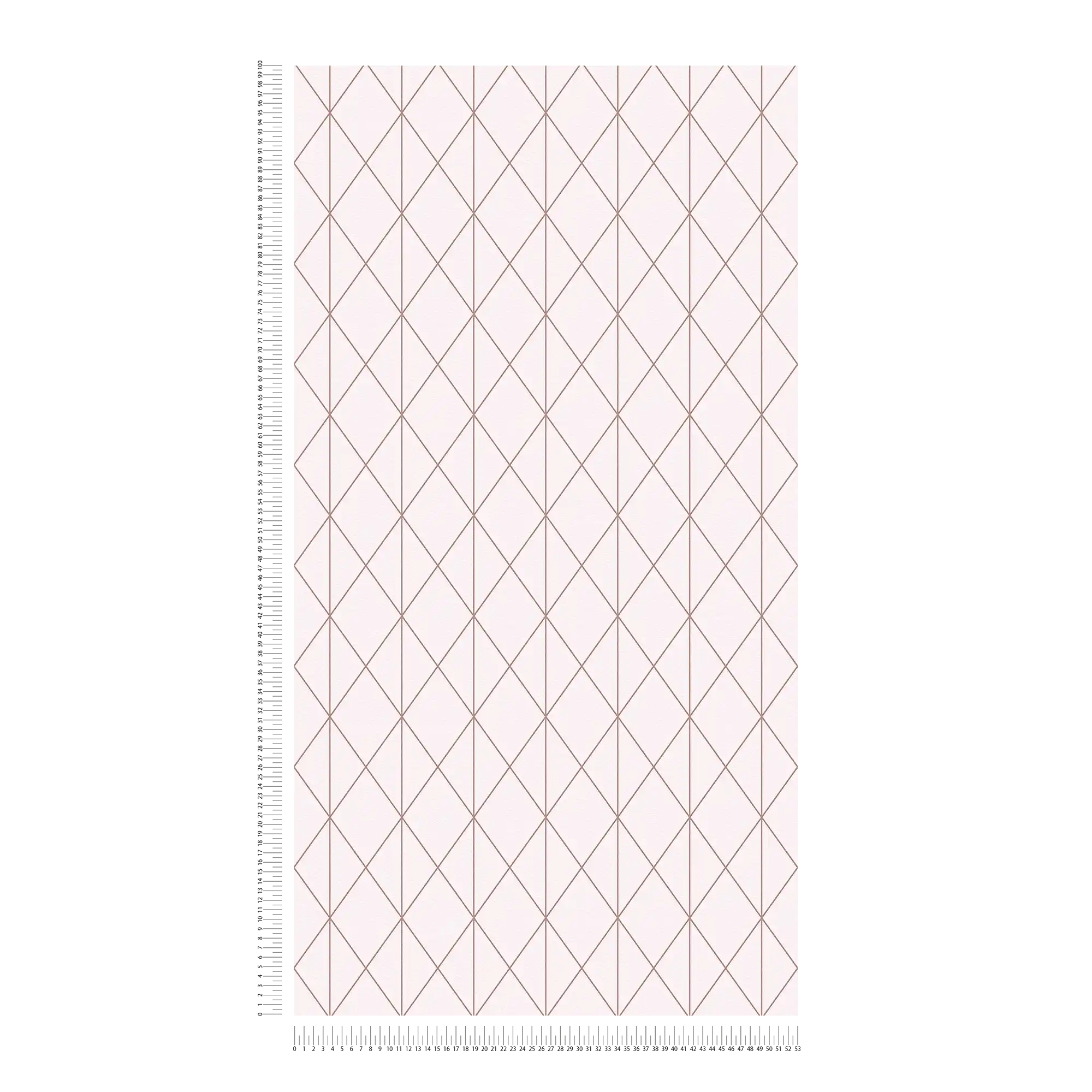             Graphic design wallpaper with metallic accent - pink
        