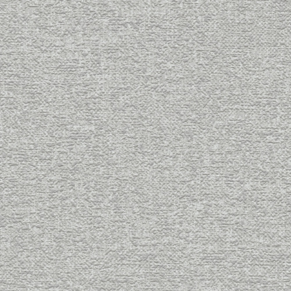             Non-woven wallpaper plain with light textured pattern - grey
        