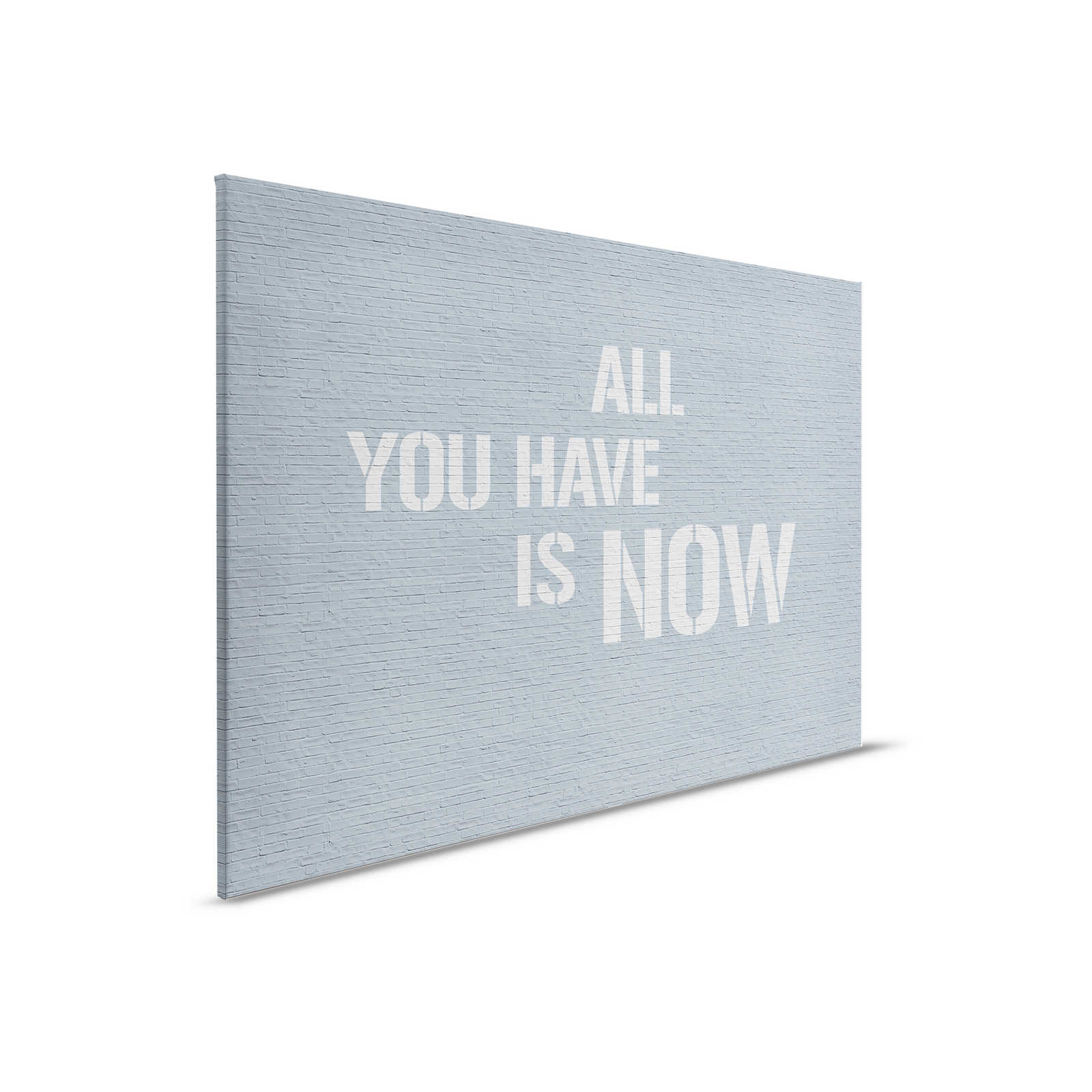         Message 1 - Grey brick wall with saying on canvas picture - 0.90 m x 0.60 m
    