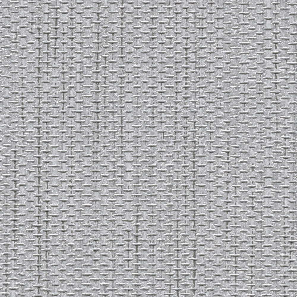             Papel pintado no tejido de aspecto textil con estructura de lino - gris
        