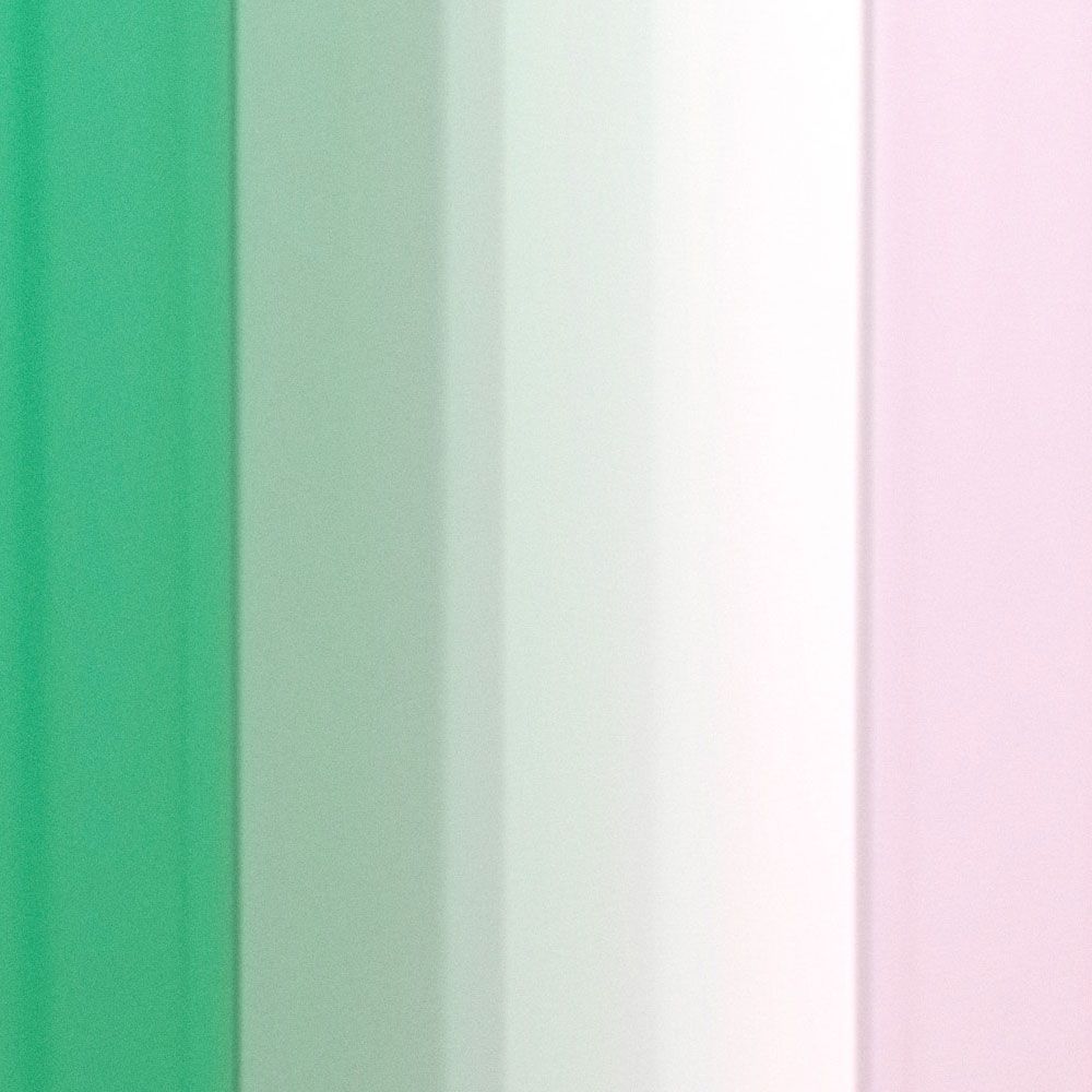             Photo wallpaper »co-coloures 1« - Colour gradient with stripes - Green Pink, Brown | Light textured non-woven
        