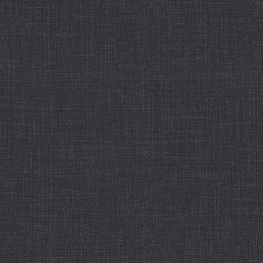             Papel pintado no tejido moteado con aspecto textil - azul, gris, blanco
        