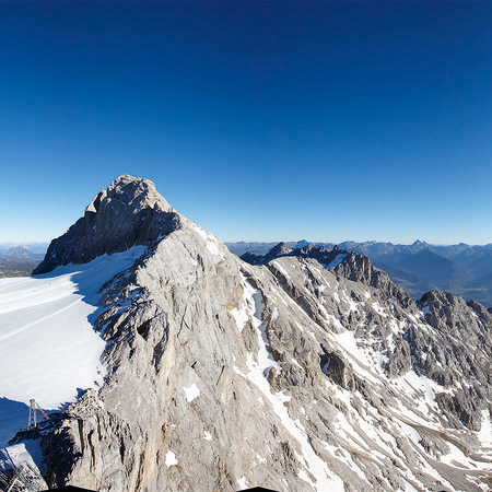         Mountain peak - photo wallpaper with mountain panorama & sky
    