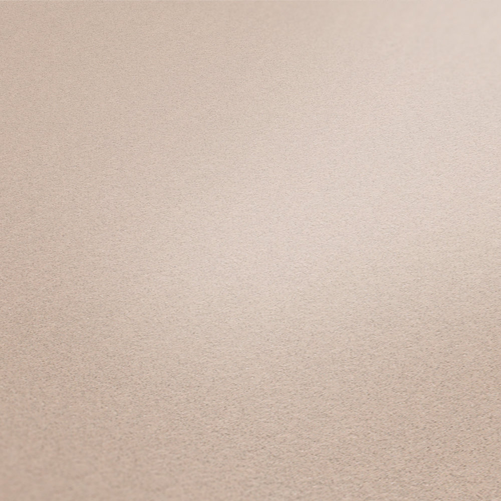             Neutral non-woven wallpaper plain, matte & warm - beige
        