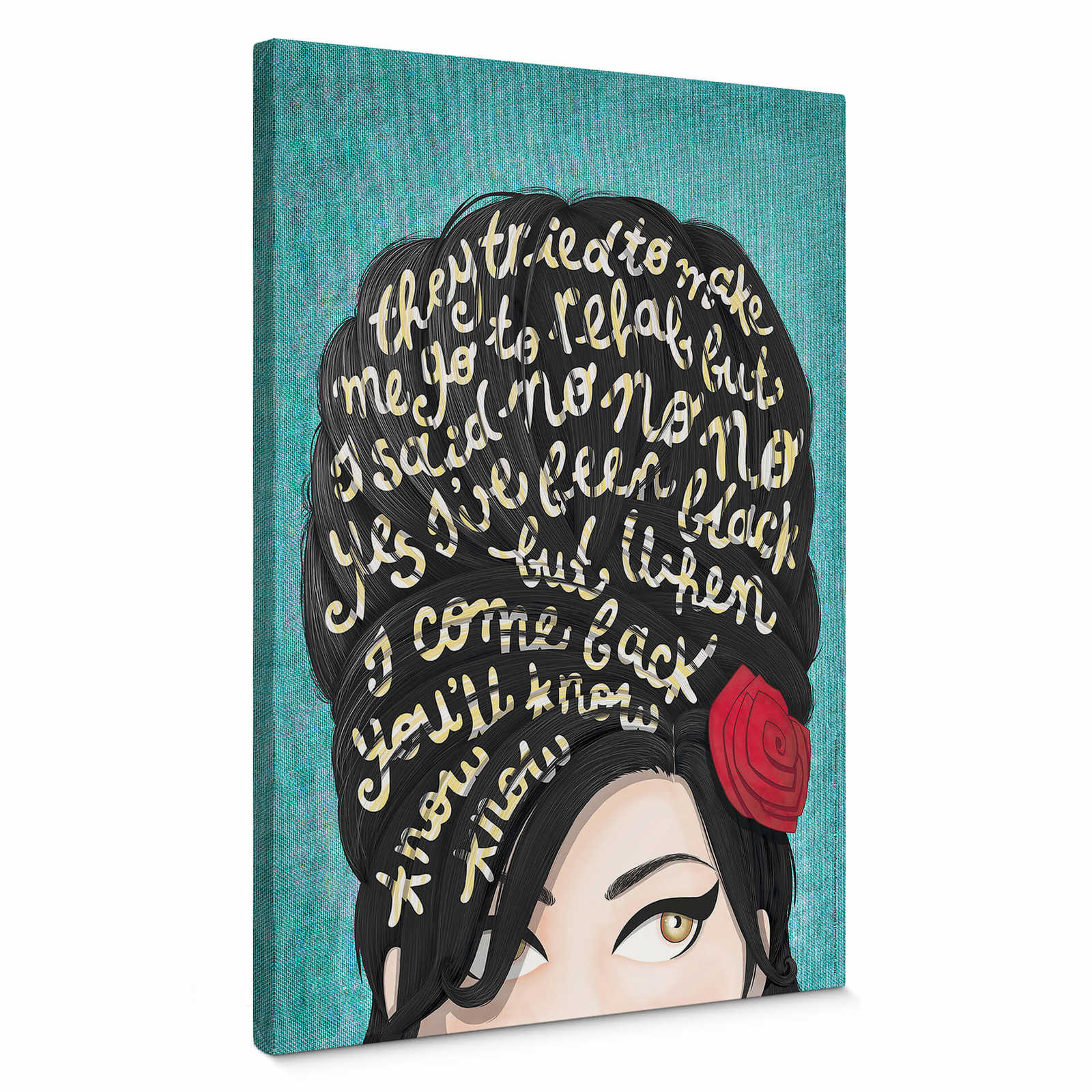         Tohmé Canvas print Amy Winehouse – multicoloured
    