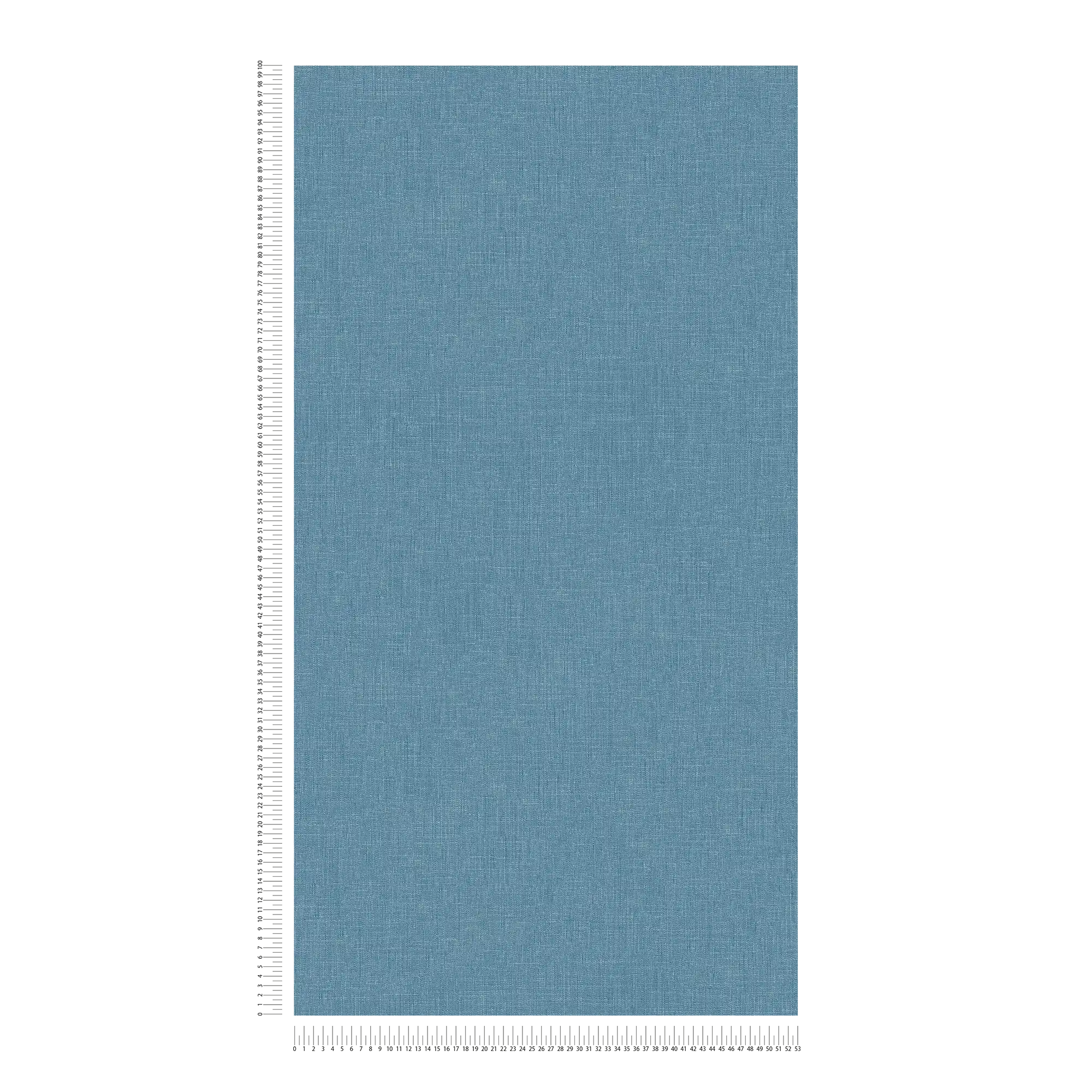             Carta da parati blu petrolio con disegno tessile screziato in stile Scandi
        
