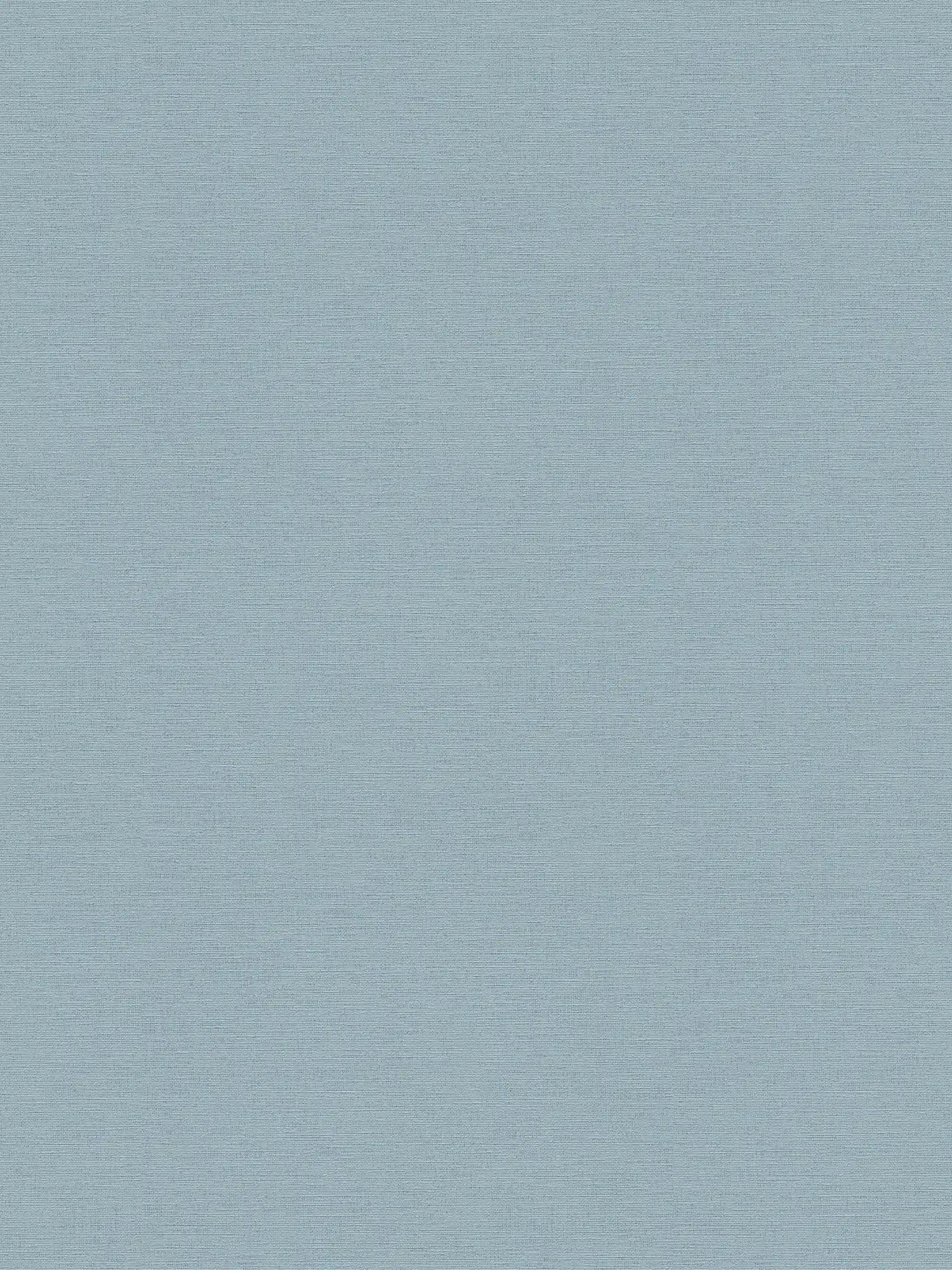 Linen look wallpaper light blue with textile look in Scandi style
