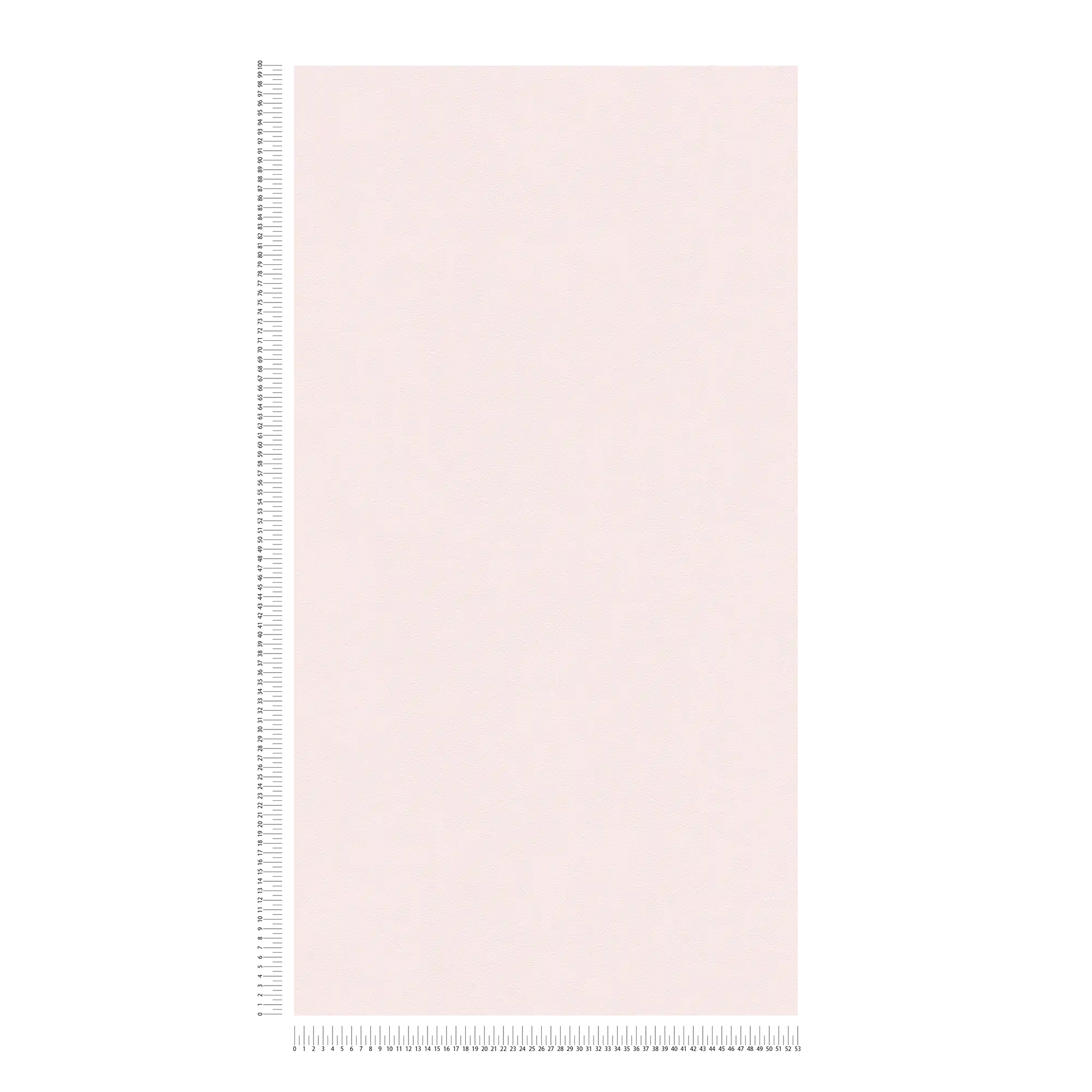             Papier peint intissé rose pâle pour chambre de petite fille ou de bébé - rose
        