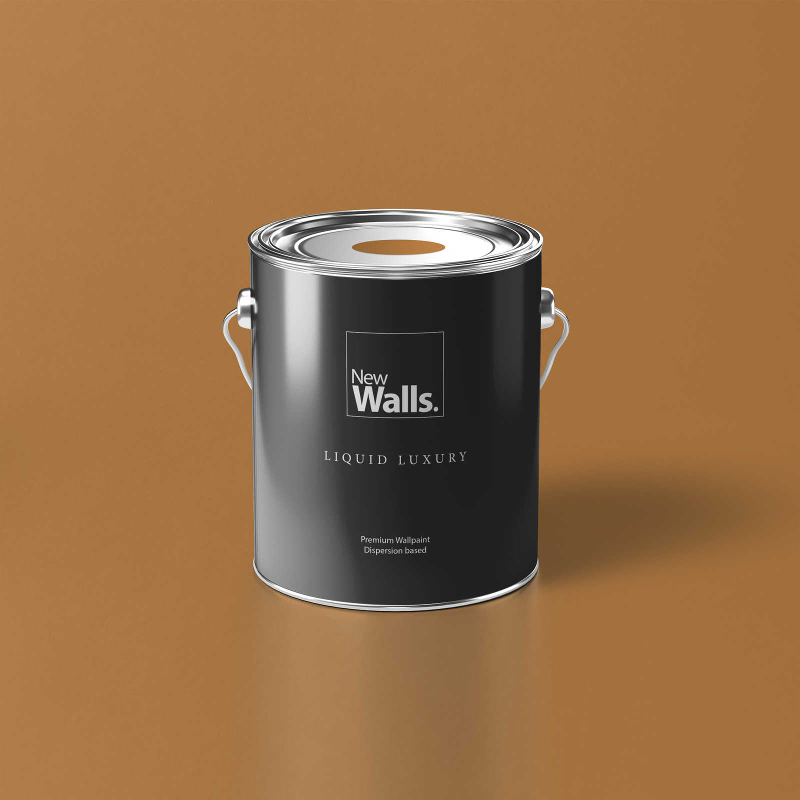 Premium Wall Paint strong light brown »Beige Orange/Sassy Saffron« NW814 – 5 litre
