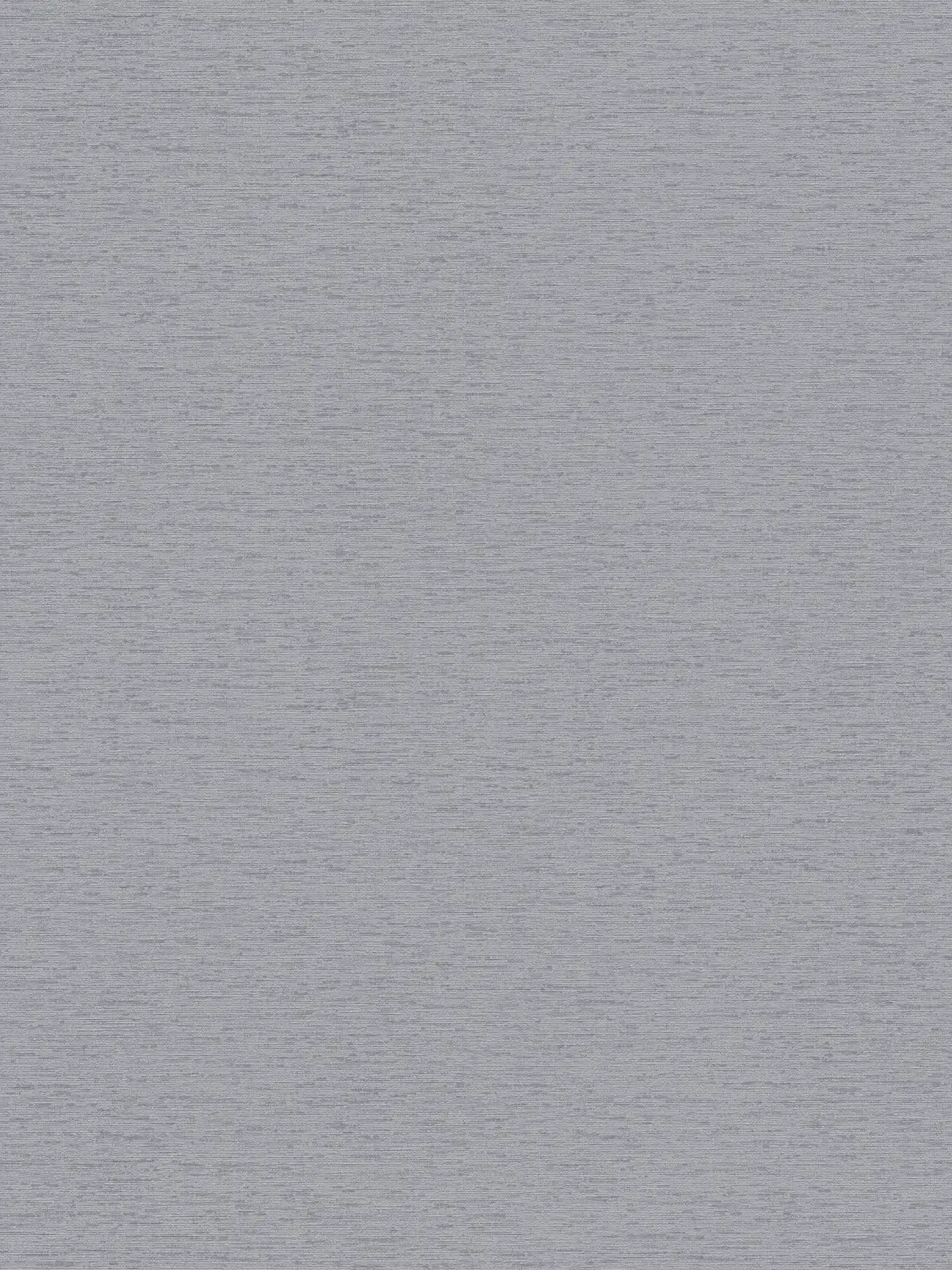Carta da parati tinta unita con struttura in tessuto, opaca - grigio
