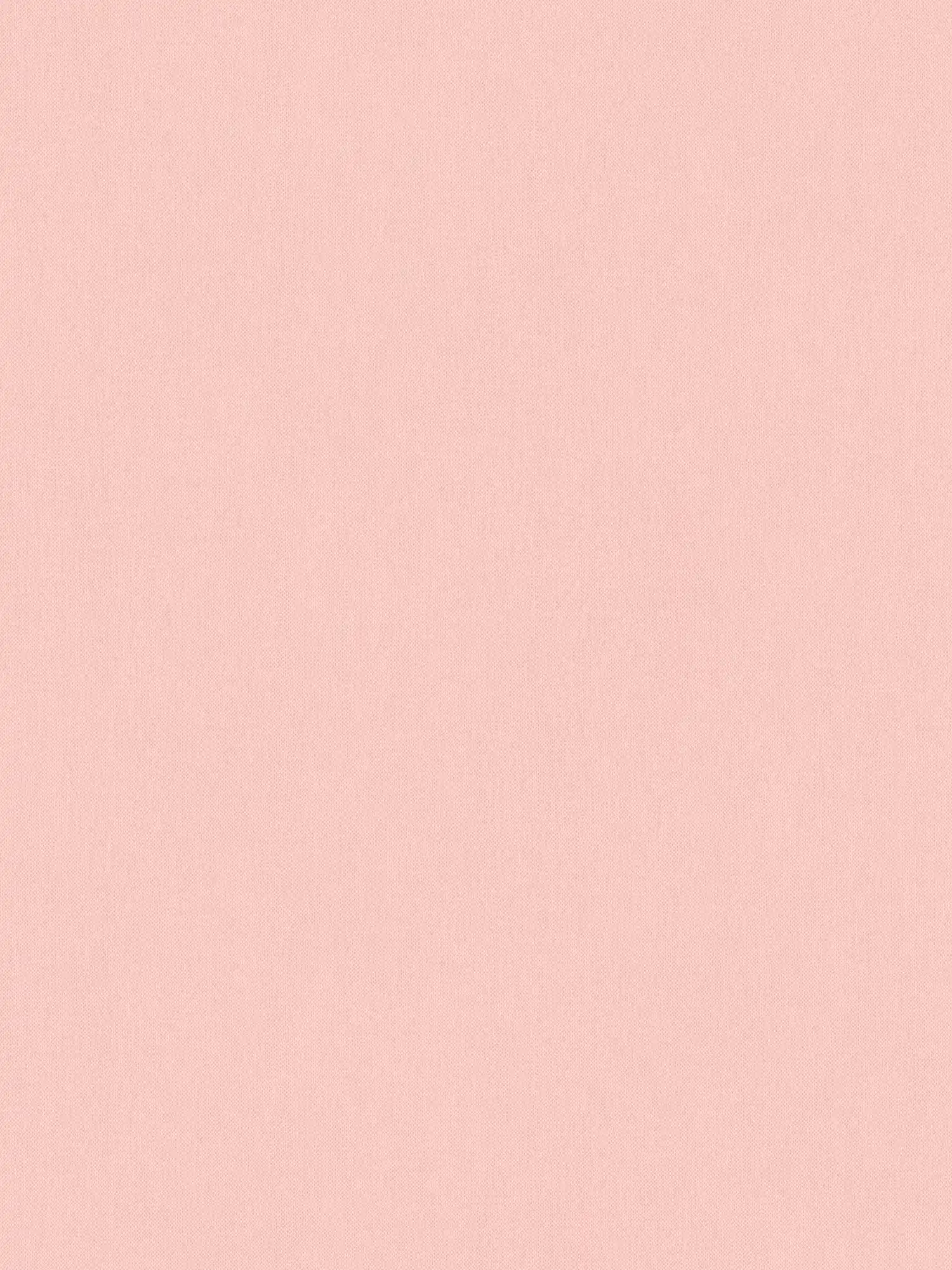 Papier peint rose pastel avec structure en lin & aspect textile - rose
