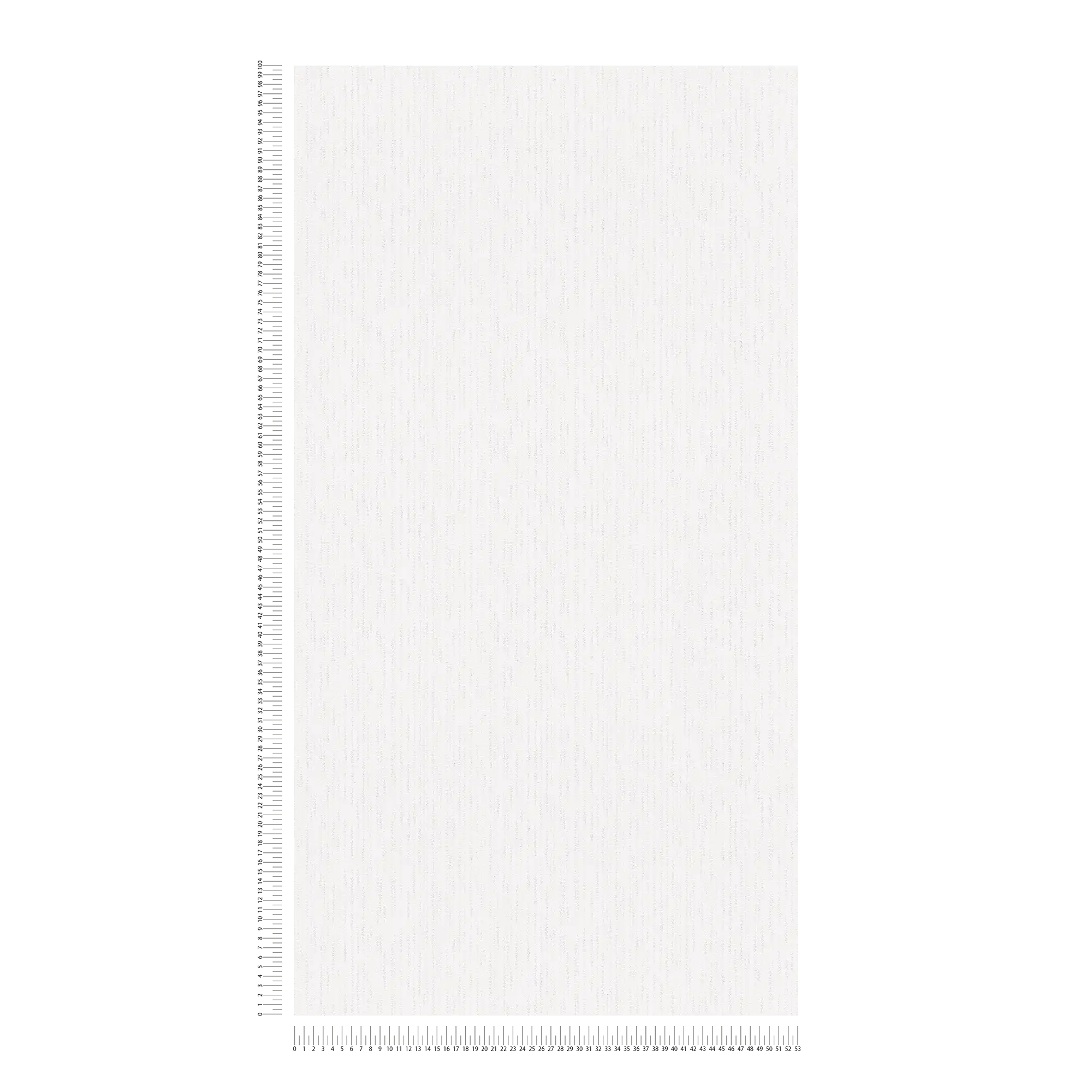             Zuiver wit papierbehang met textielstructuur in retrolook - wit
        