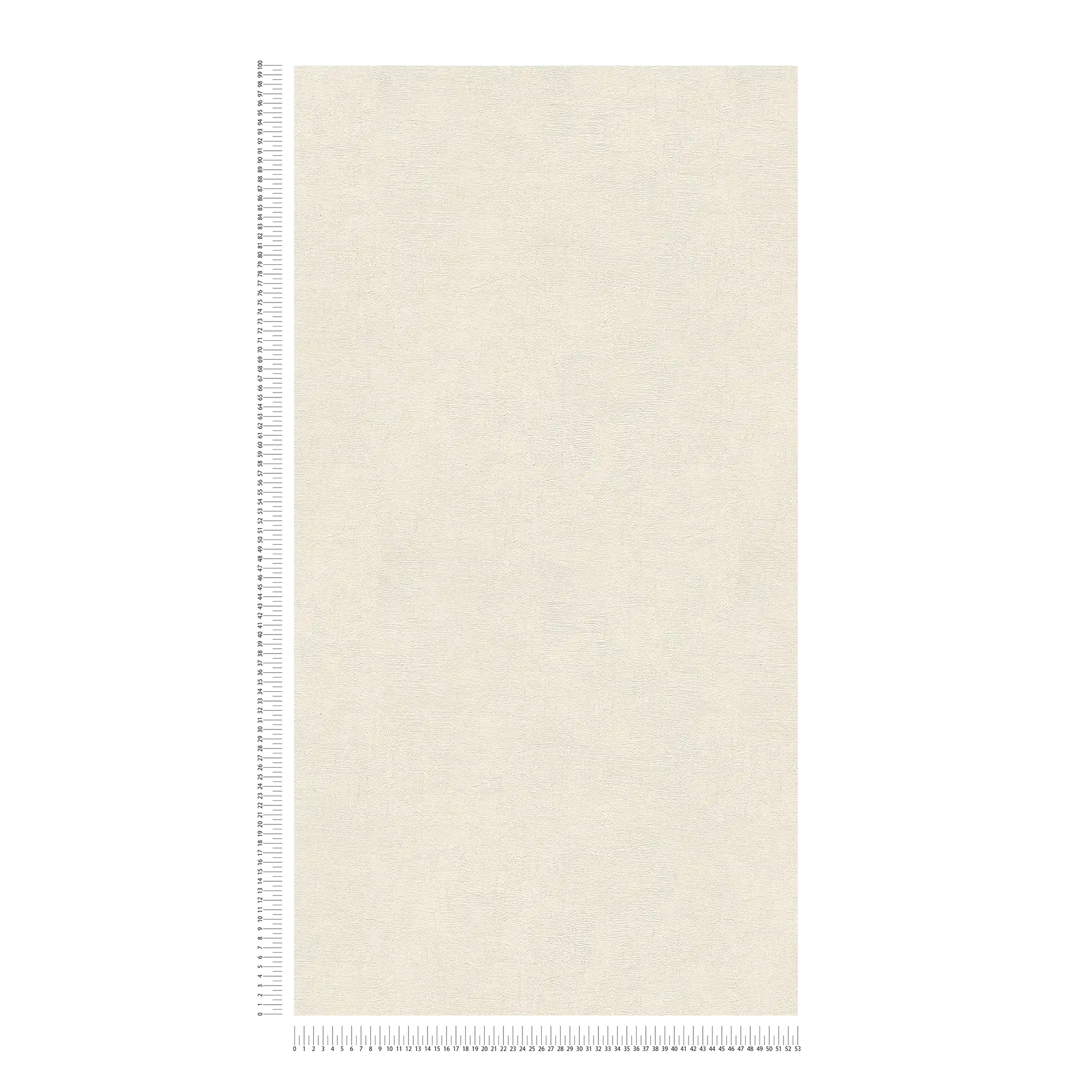             Carta da parati in tessuto non tessuto crema con effetto intonaco di Daniel HECHTER
        