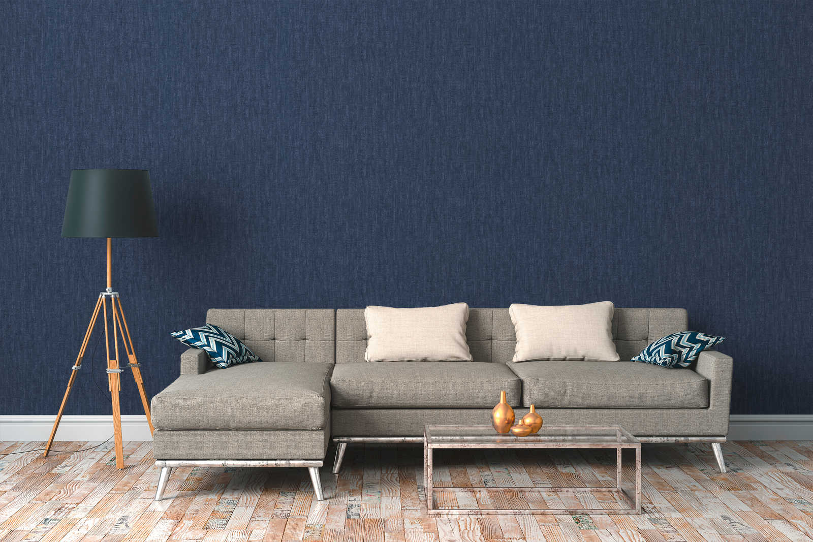             wallpaper dark blue mottled, with structure & gloss effect - blue
        