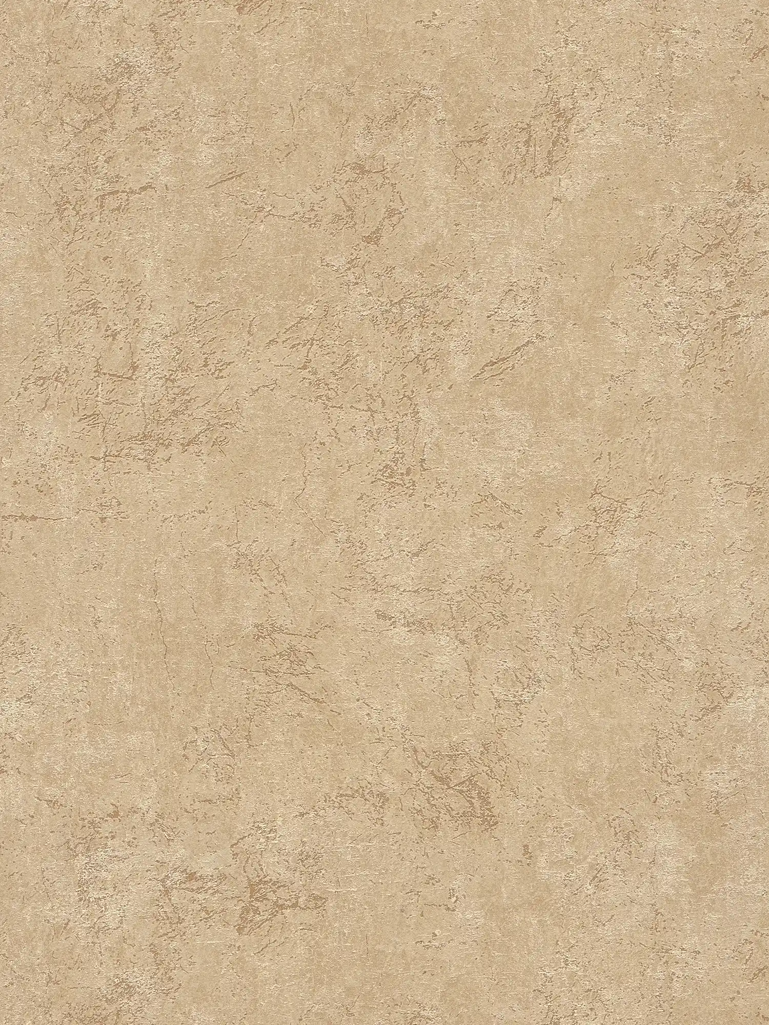 Wallpaper stone look light beige in sandstone look
