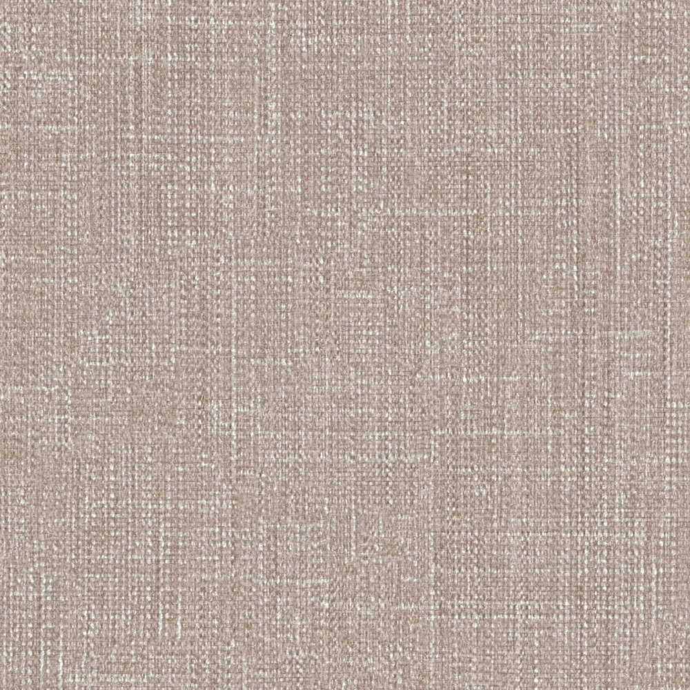             Melange wallpaper greige with textile look & structure
        